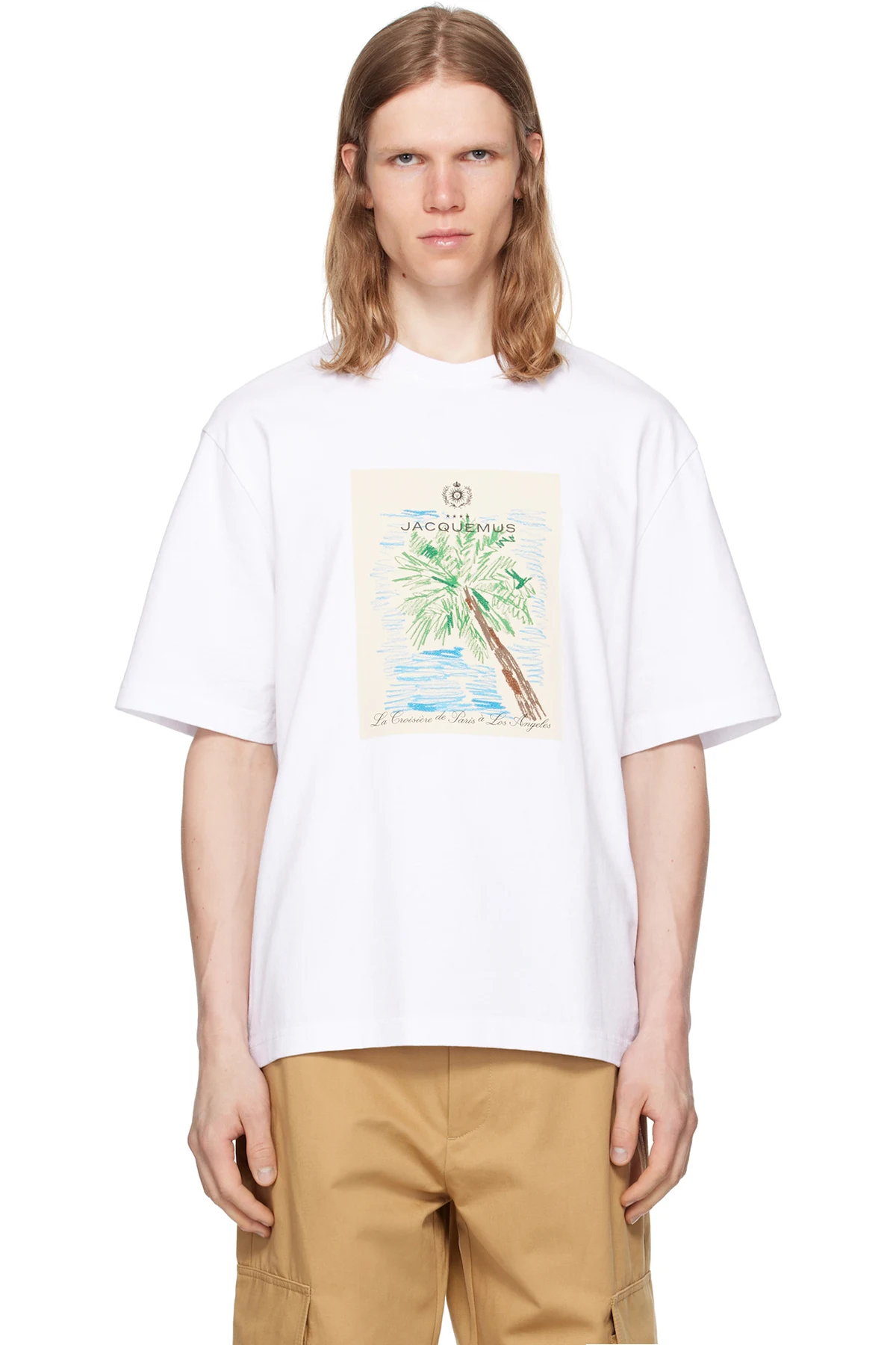White La Croisière 'The Marino' T-shirt