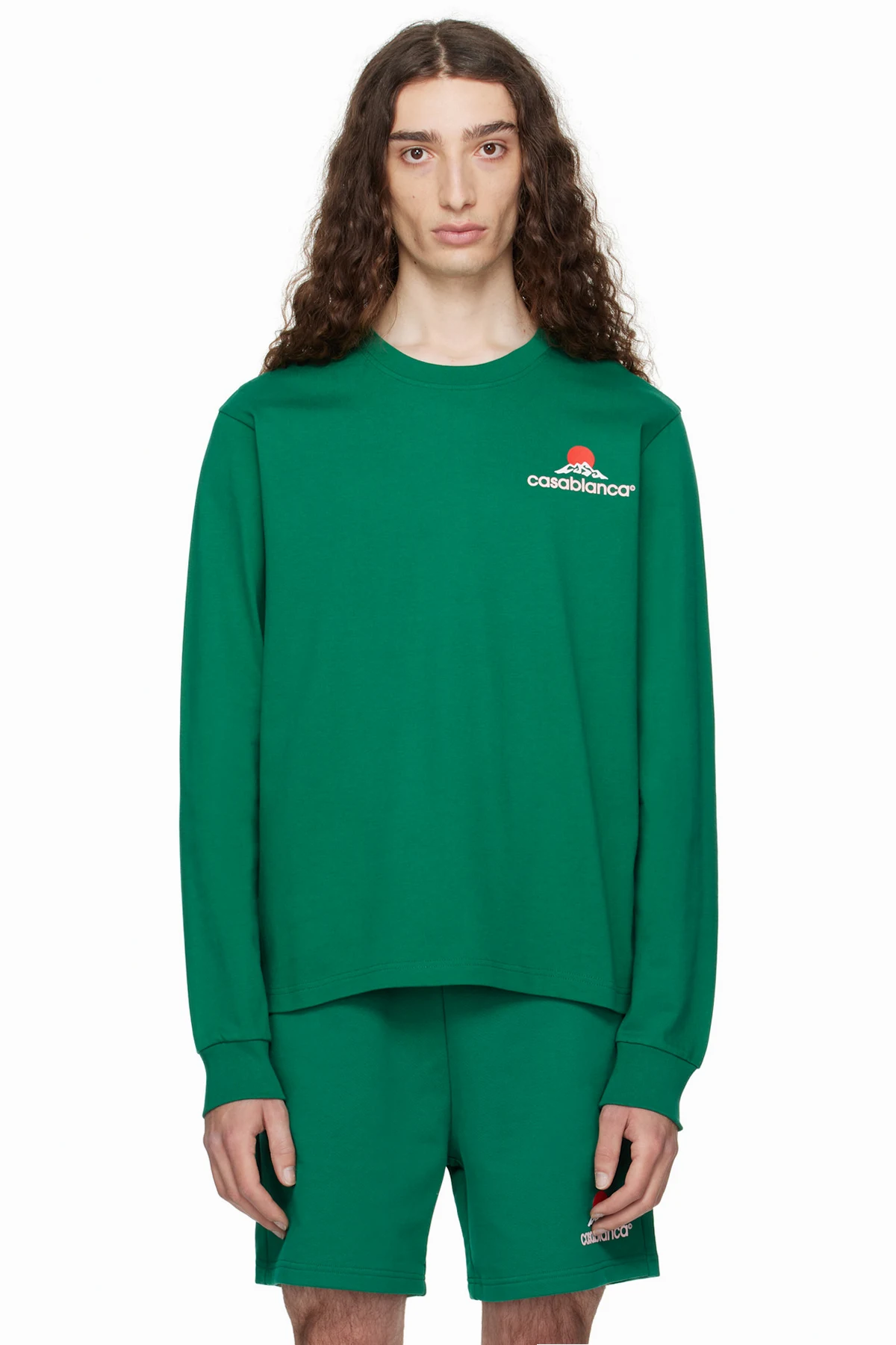 Green Montagne Long Sleeve T-shirt