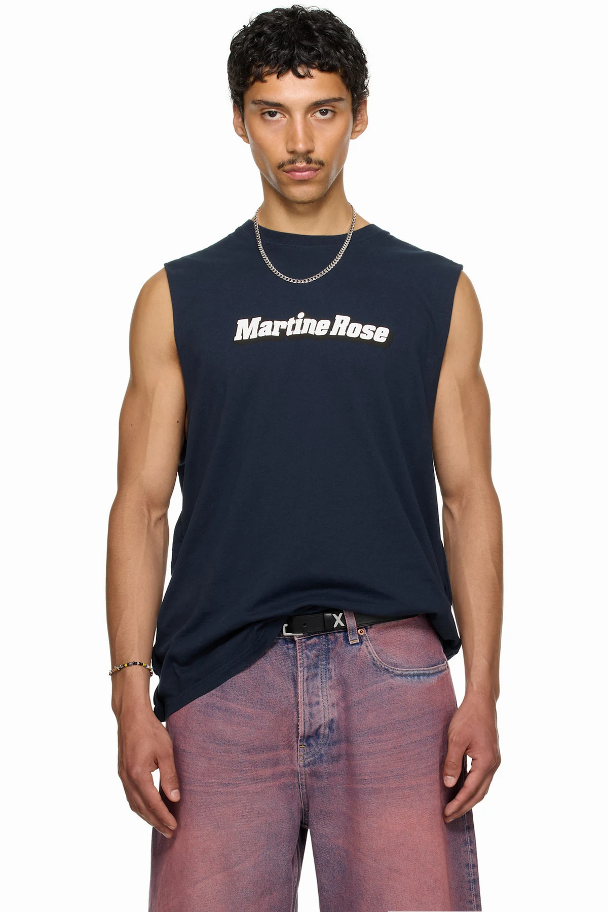 SSENSE Exclusive Navy Double T-shirt