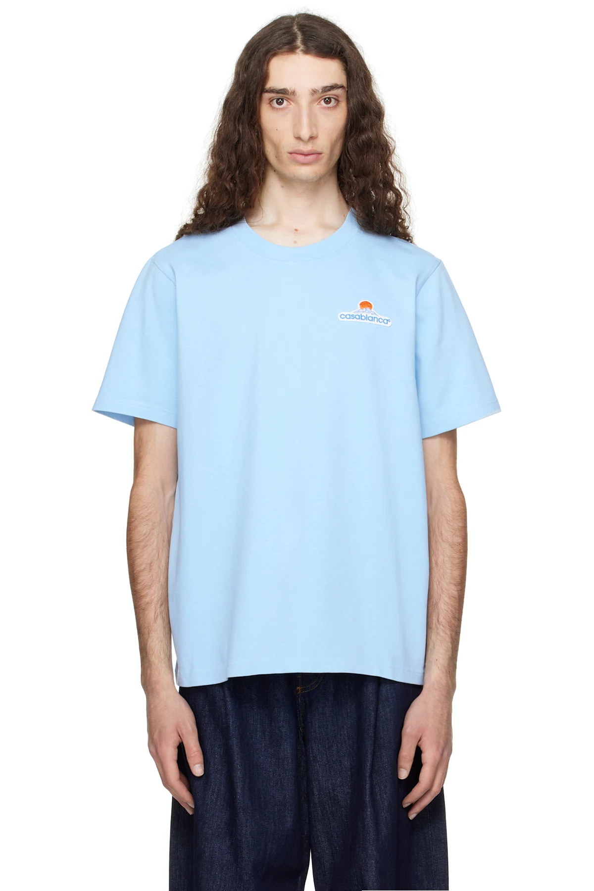 Blue Montagne Patch T-shirt