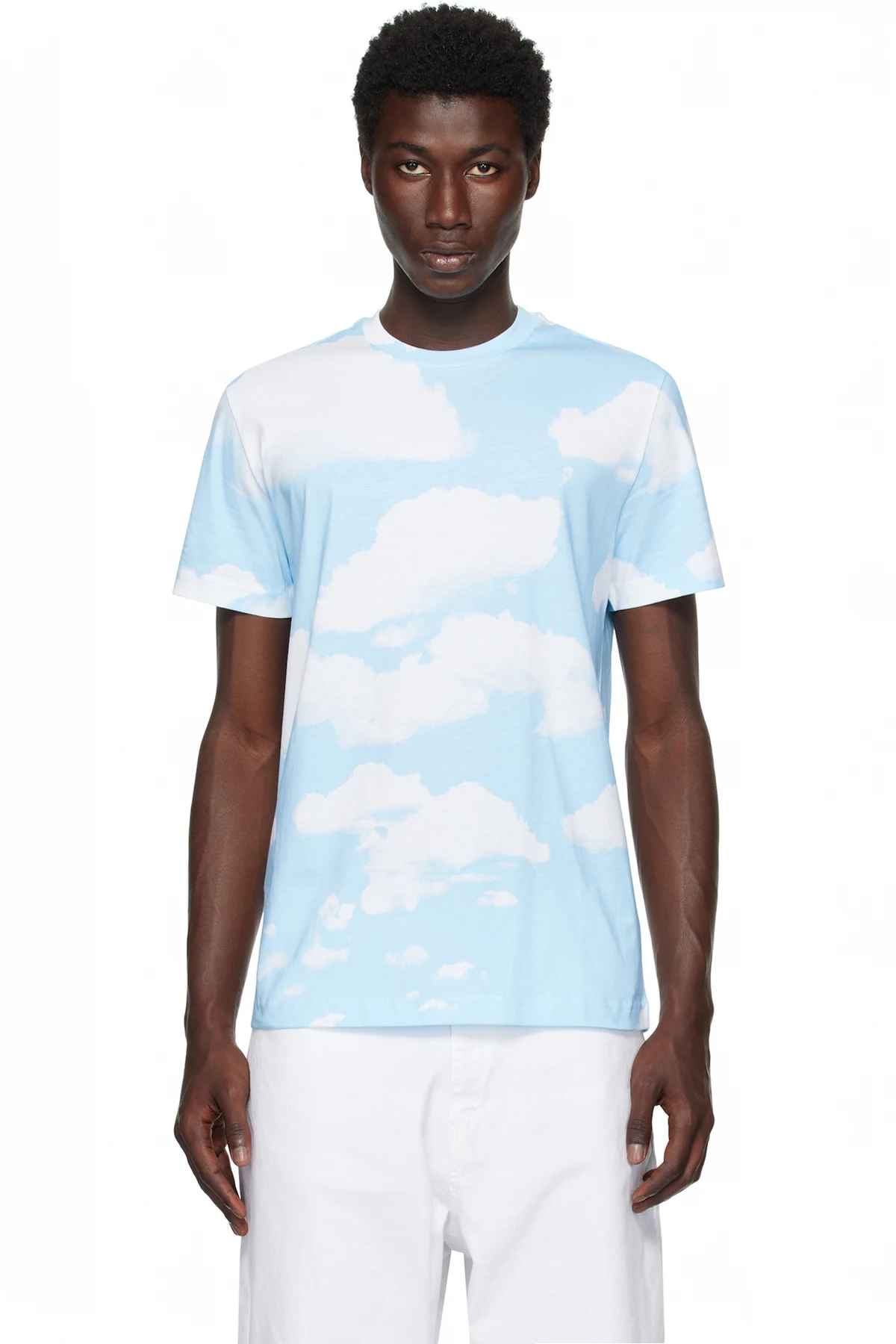 Blue Archive Clouds Organic Cotton T-Shirt
