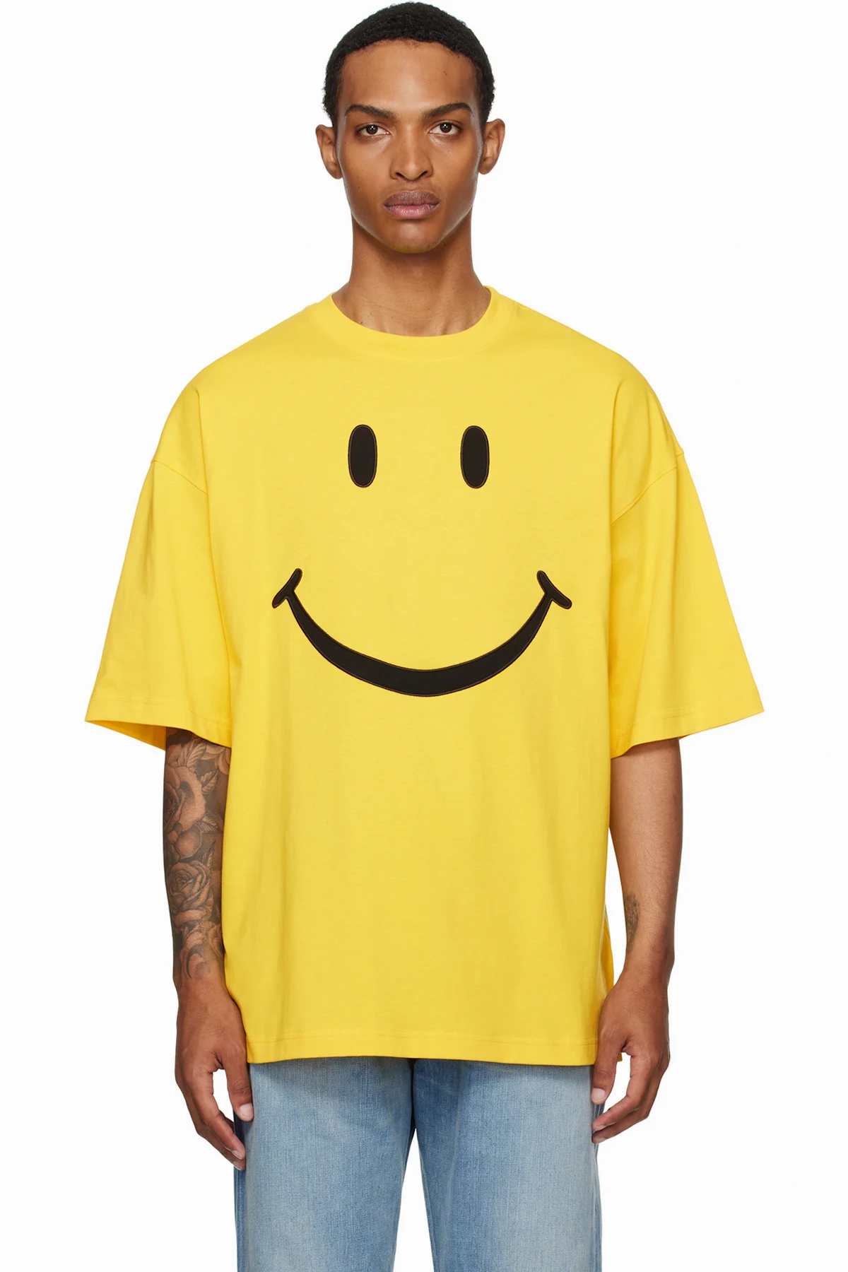 Yellow Organic Cotton Smiley® T-shirt