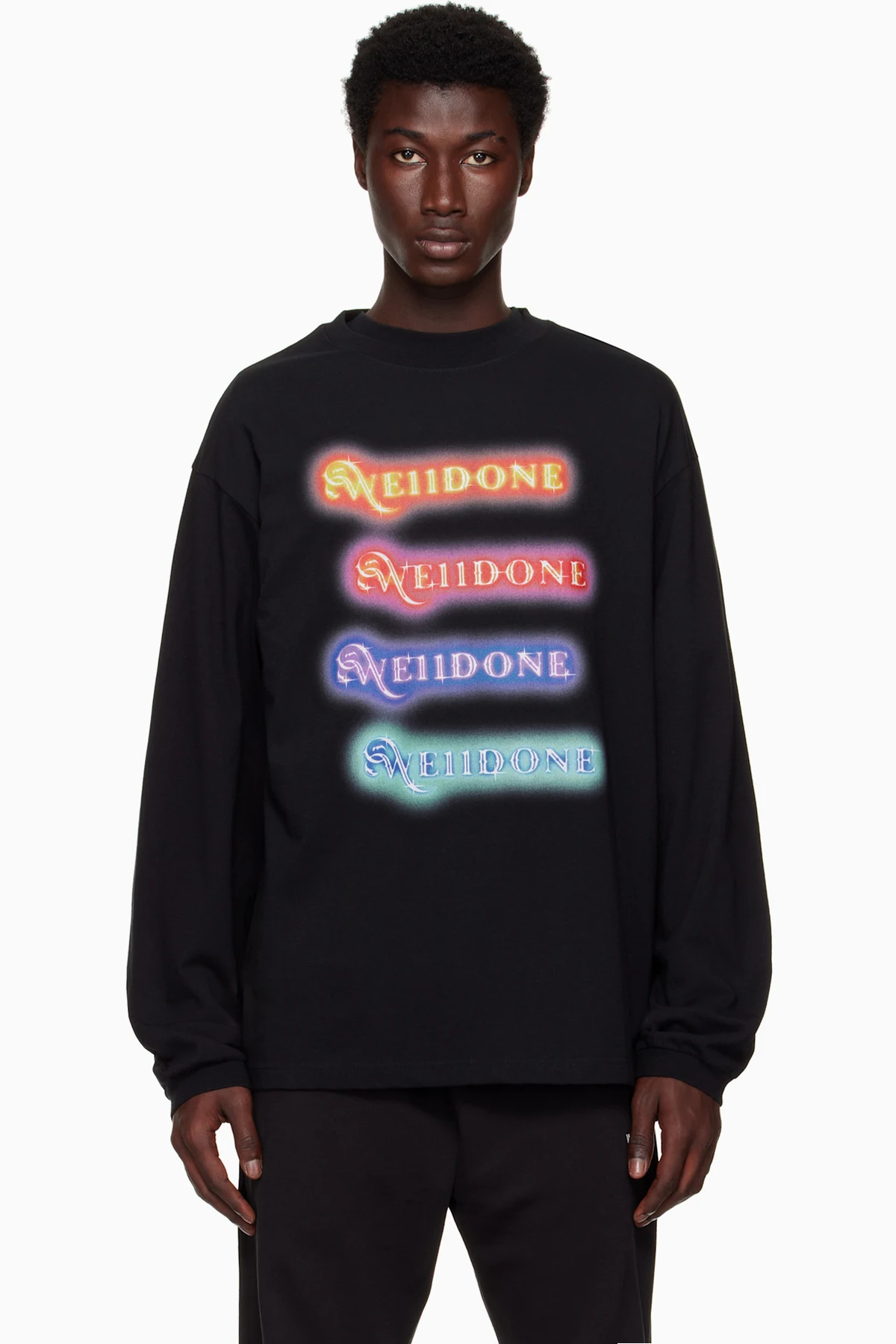 Black Neon Logo T-shirt