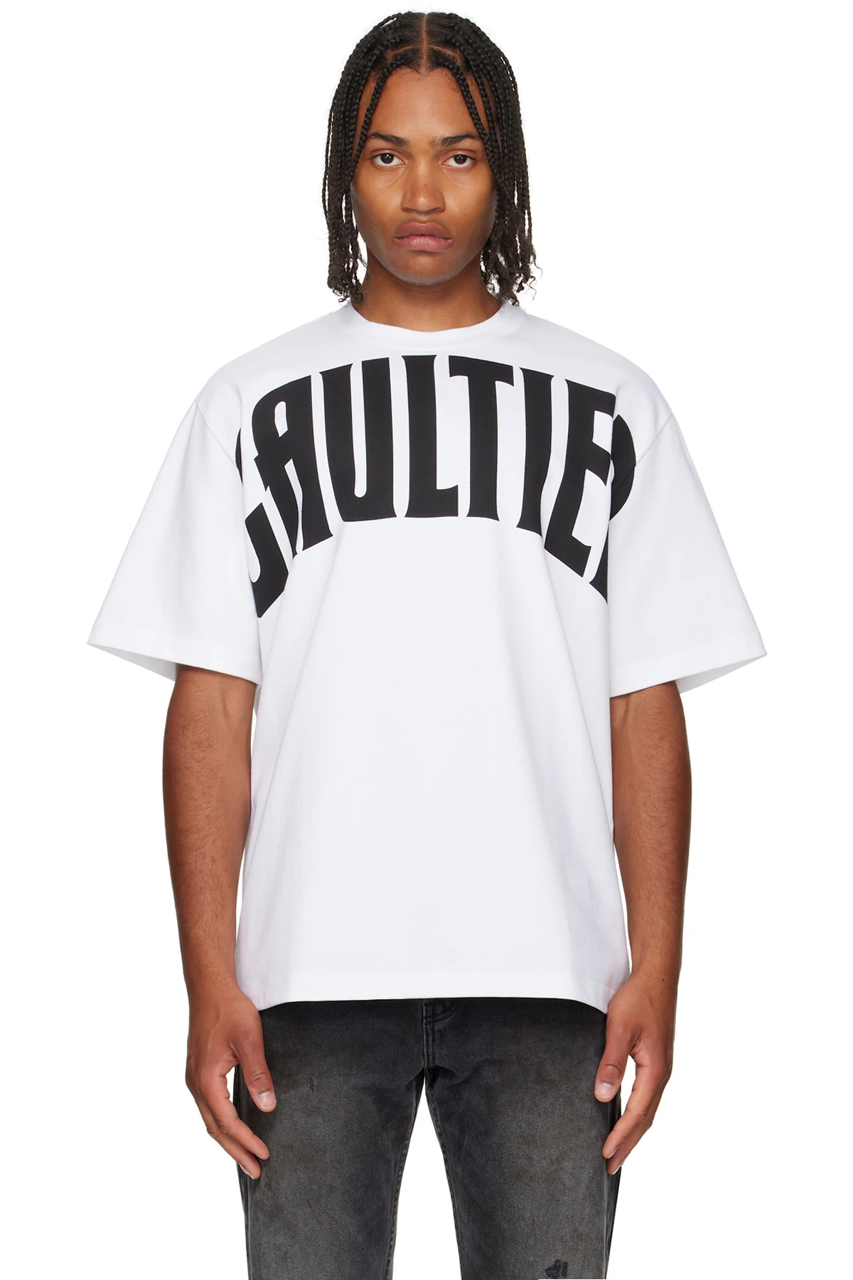 White 'The Large Gaultier' T-shirt