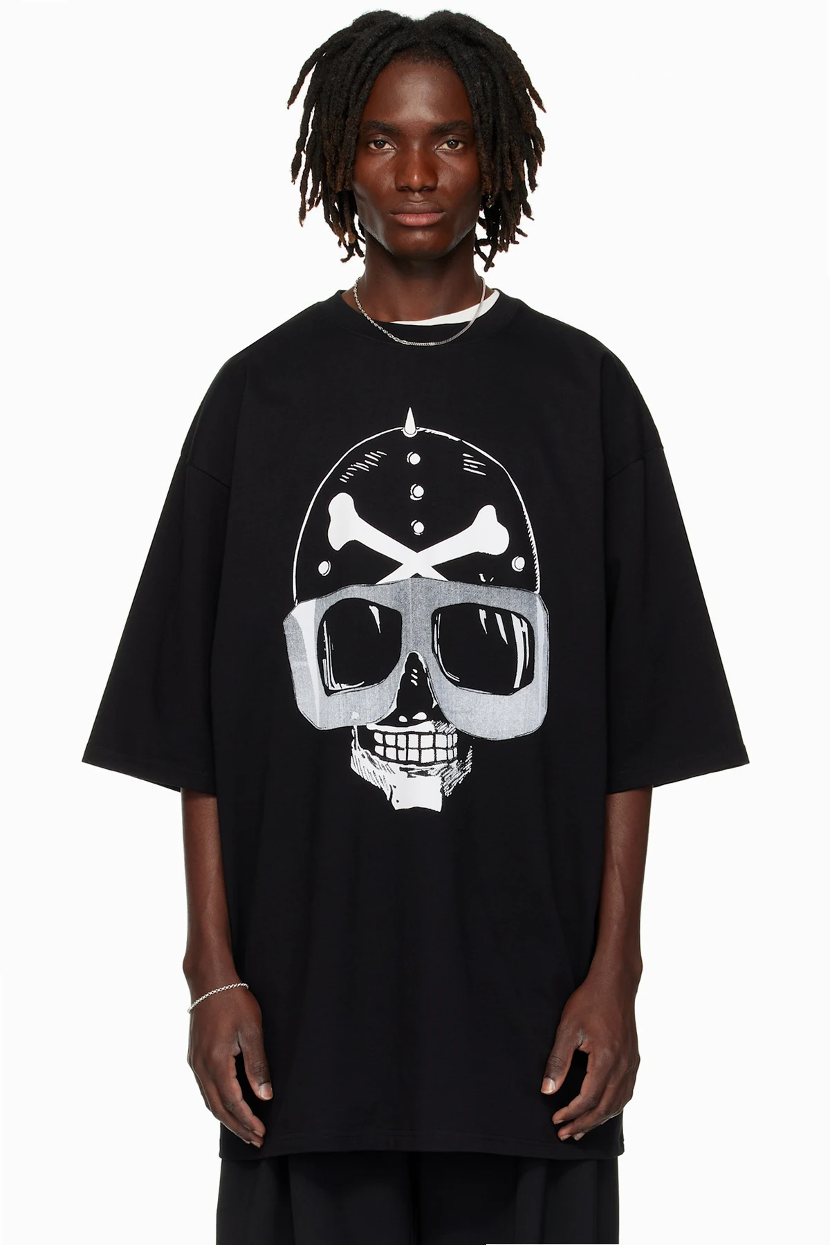 Black Printed 'Big Boy' T-shirt
