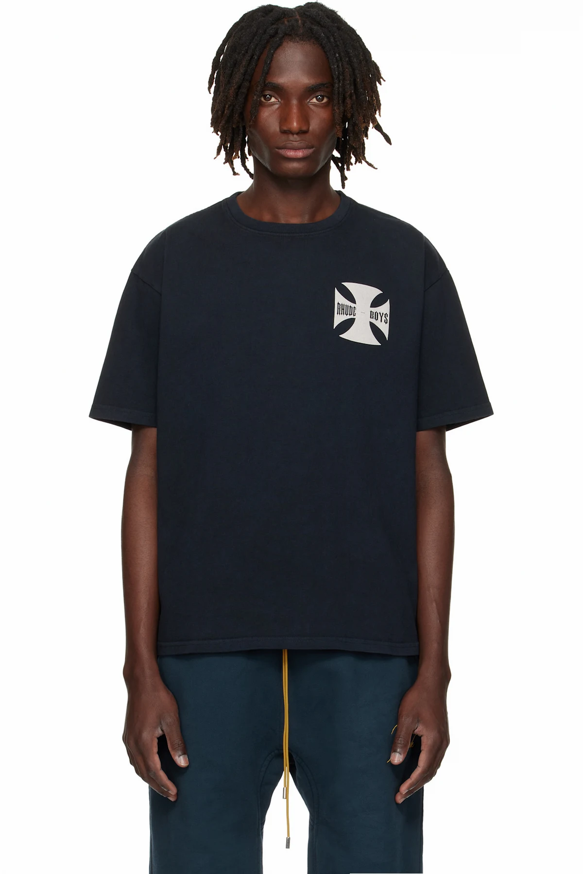 Black 'Rhude Boys' T-shirt