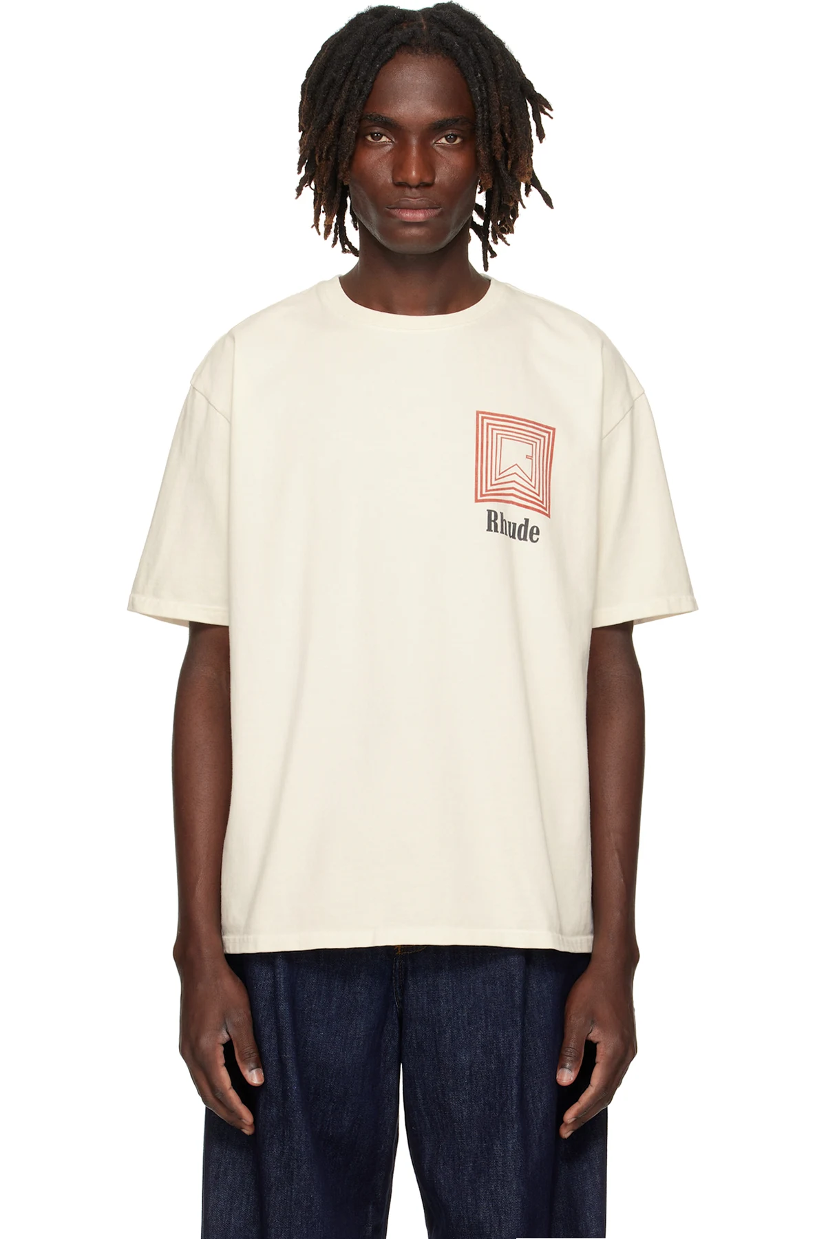 Off-White Chevron Logo Repeat T-shirt