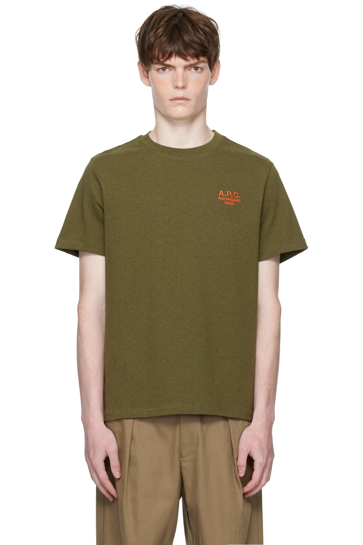 Khaki Standard 'Rue Madame' T-shirt