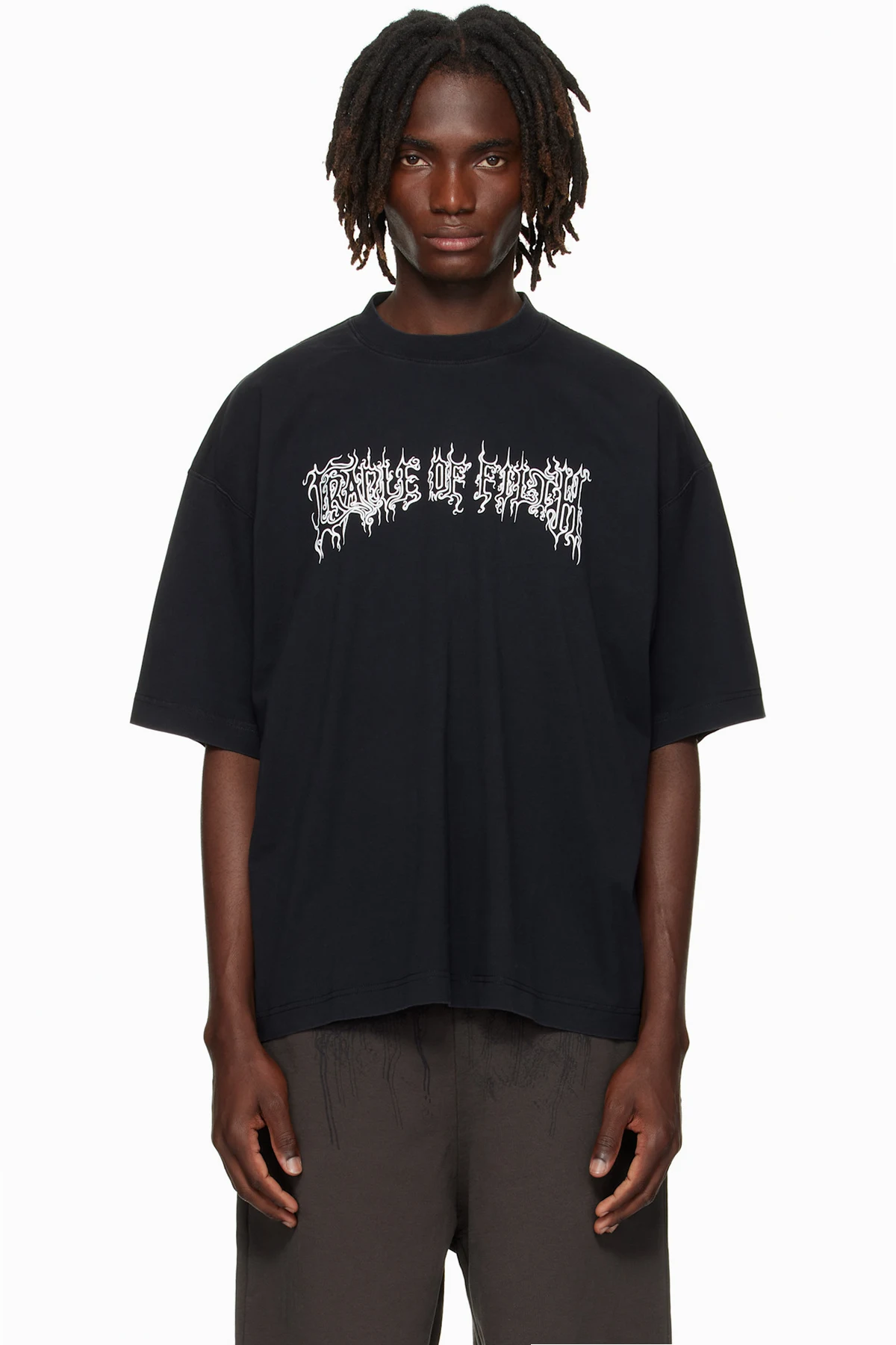 Black Cradle of Filth Logo Regular T-shirt