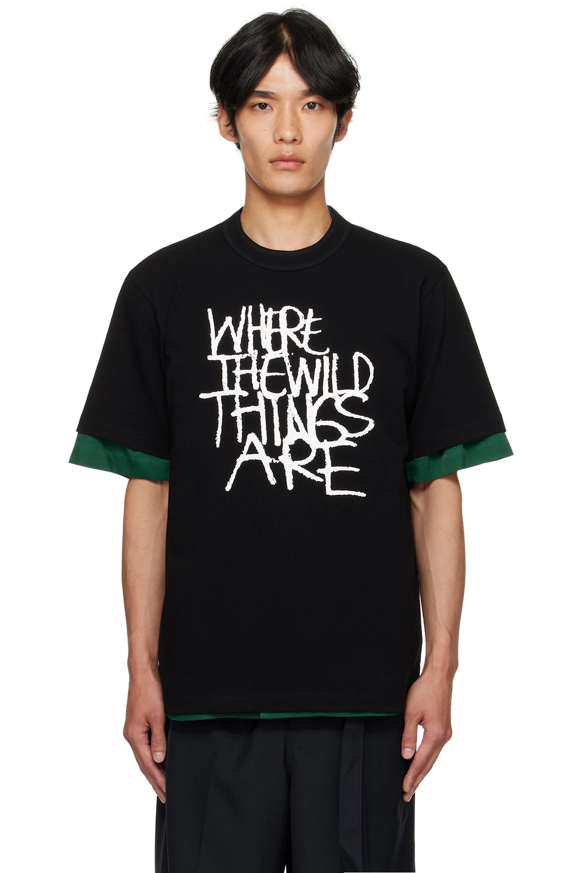 Black 'Where The Wild Things Are' T-shirt