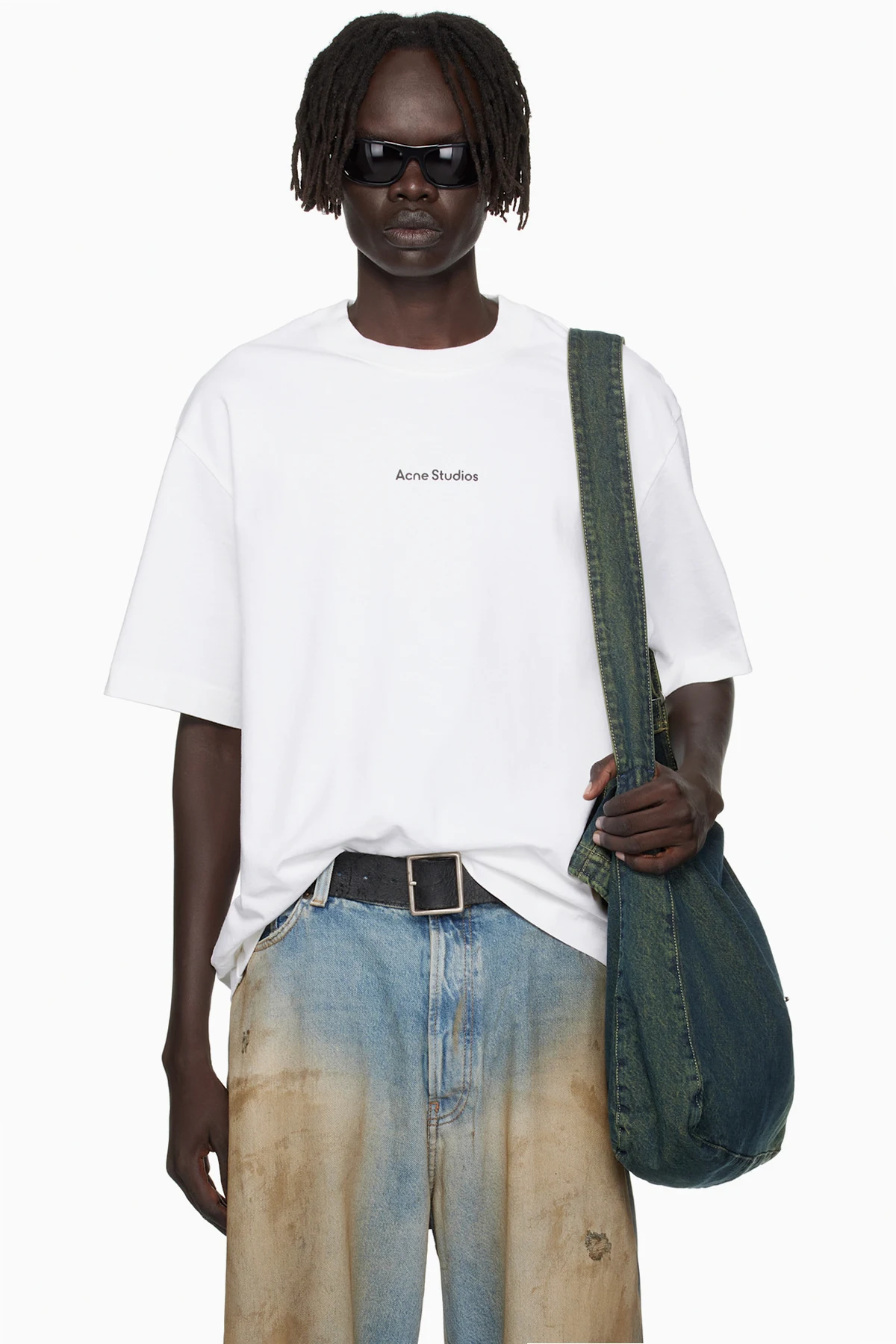 White Stamp Logo T-shirt