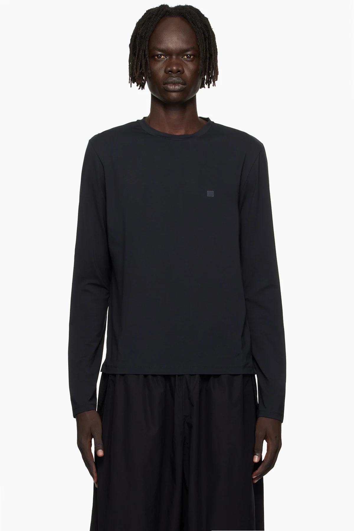 Black Long Sleeve Regular Fit T-shirt