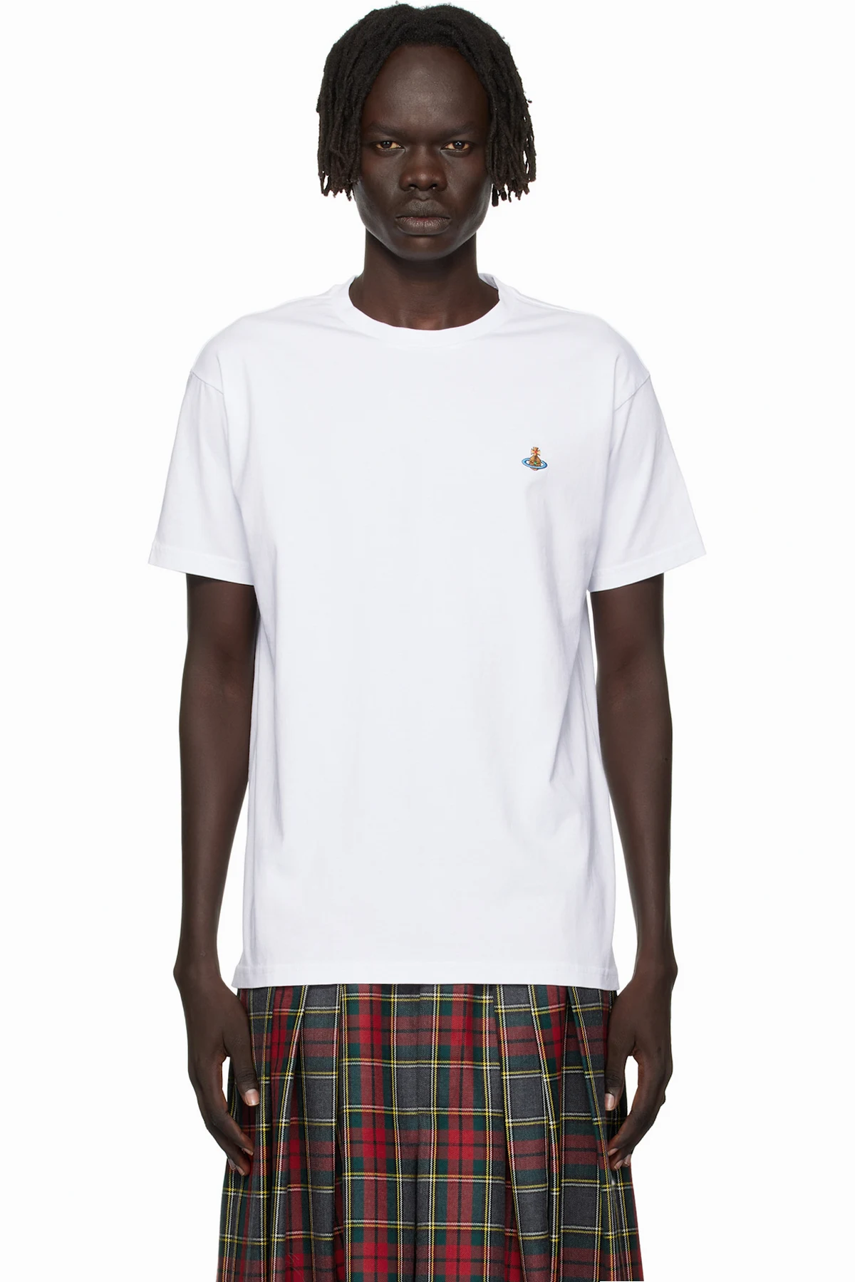 White Classic Multicolor Orb T-shirt