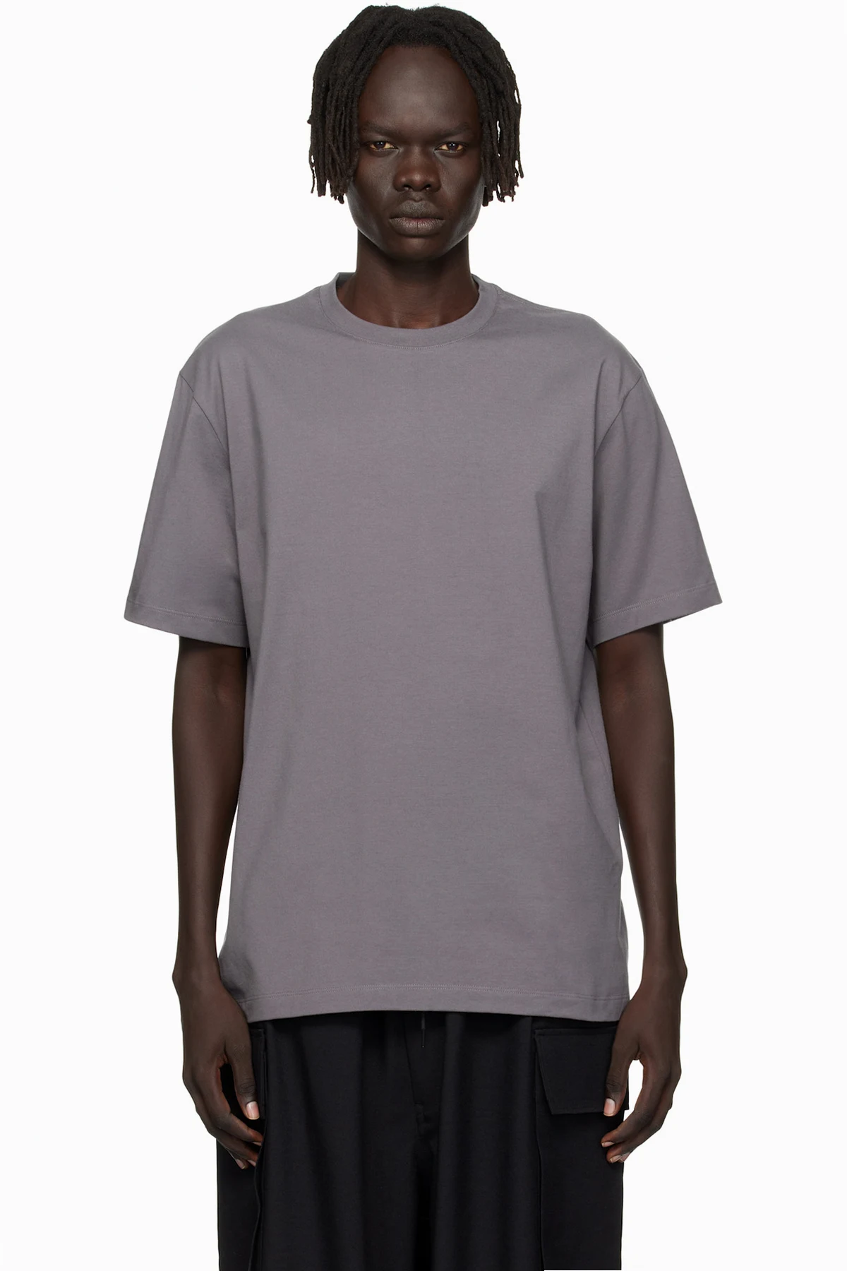 Gray Graphic Short Sleeve T-shirt