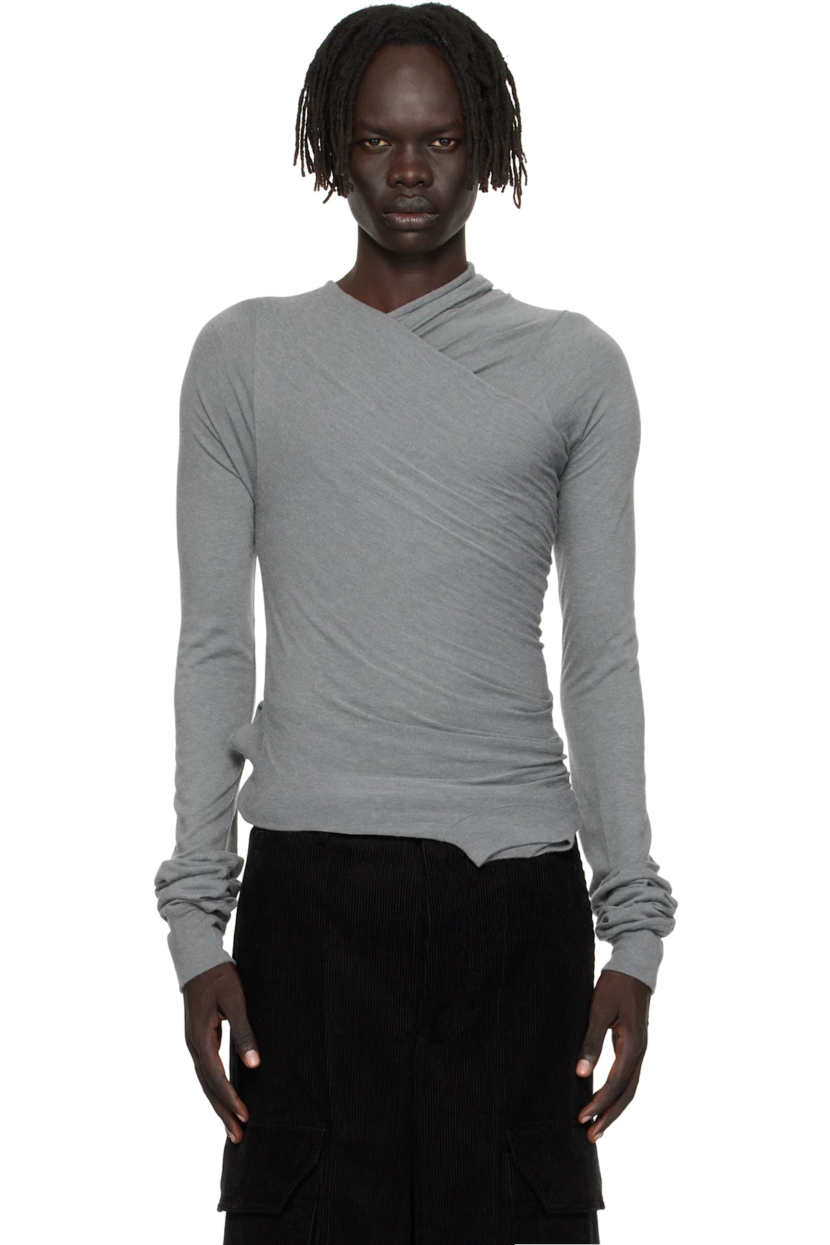 Gray Concordians Hollywood Banana LS T-shirt