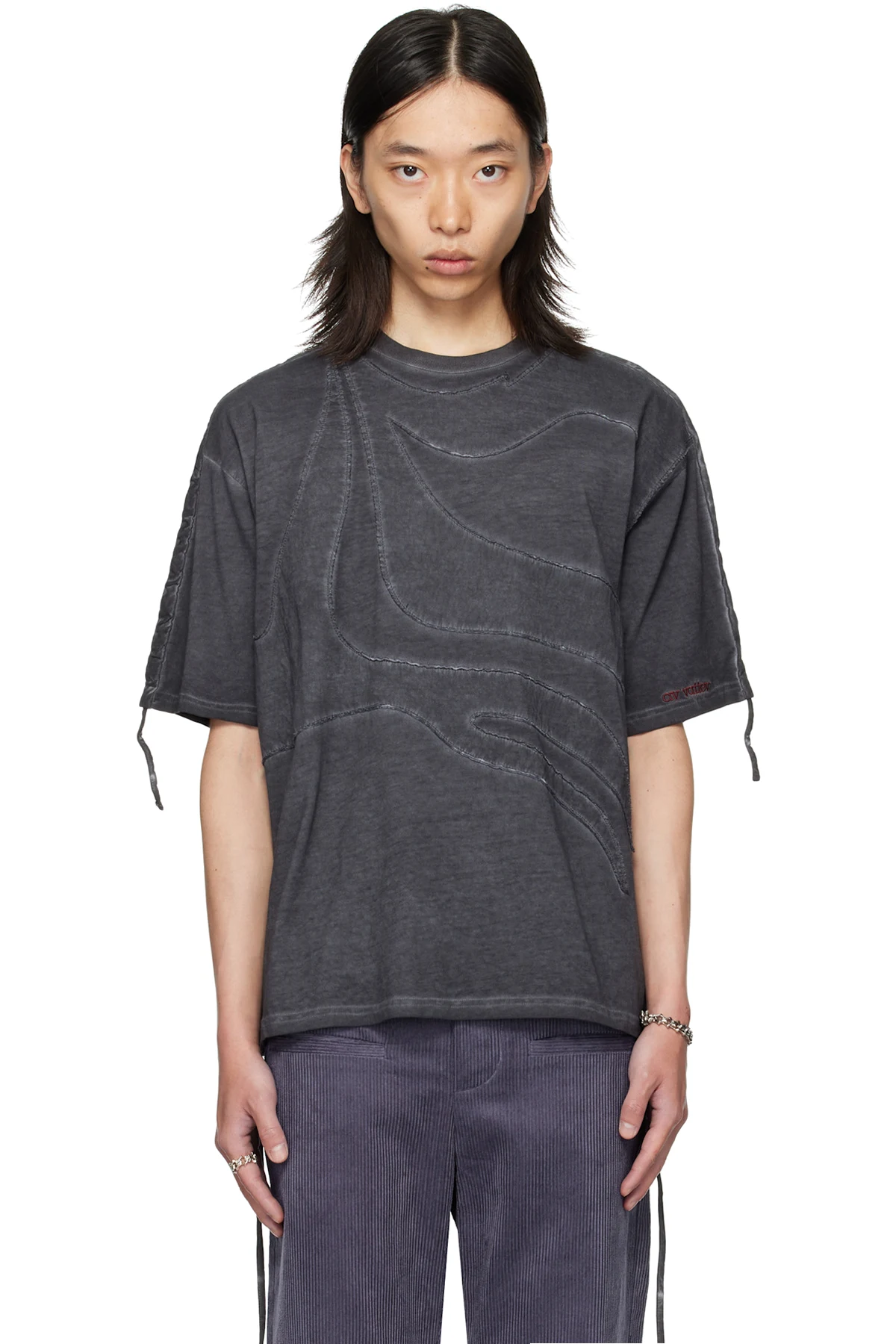 SSENSE Exclusive Gray Oversized T-shirt