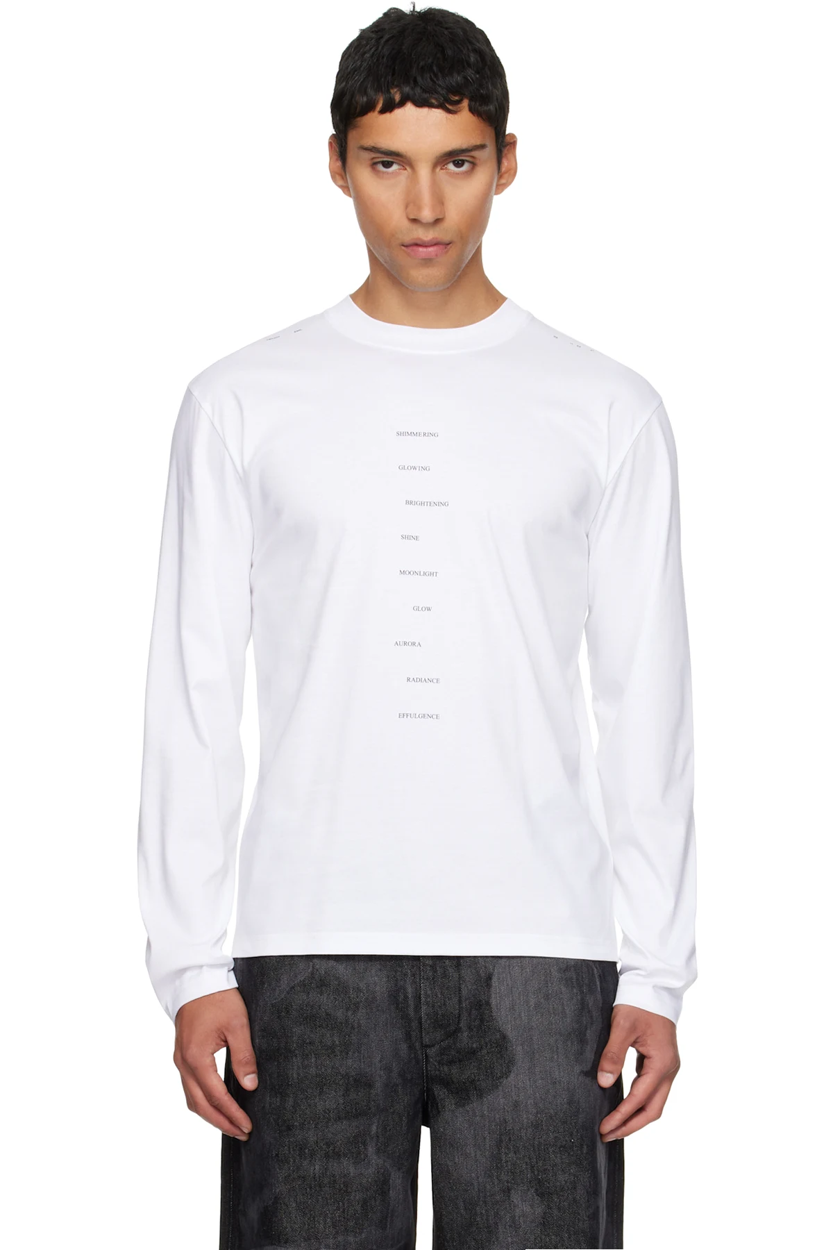 White Effulgence Long Sleeve T-shirt