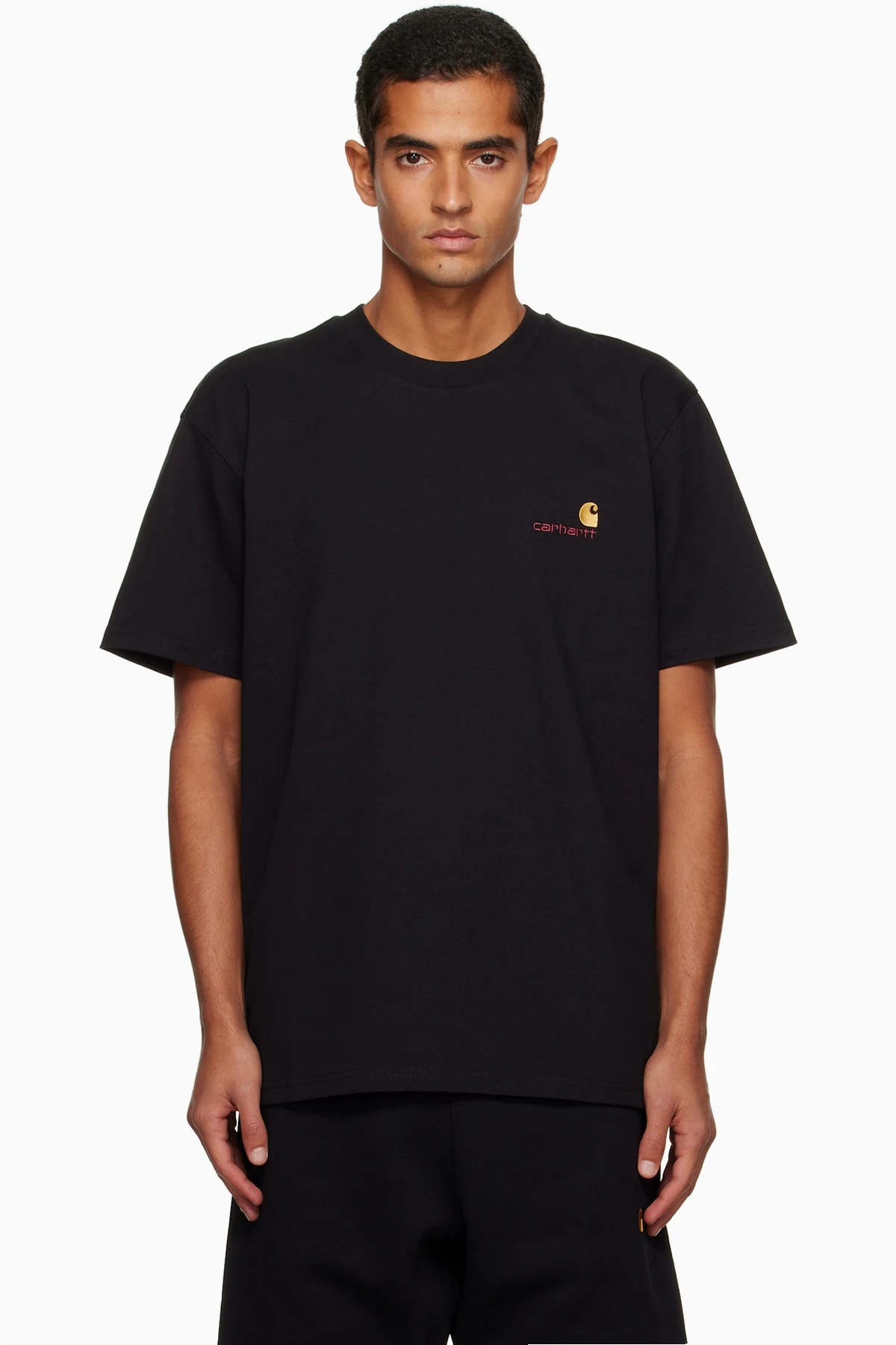Black American Script T-shirt