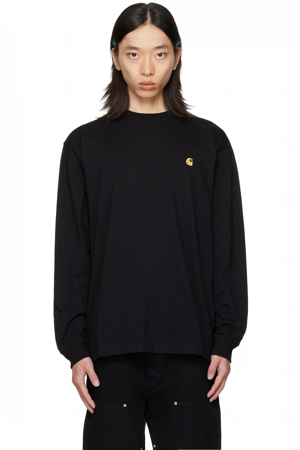 Black Chase Long Sleeve T-shirt