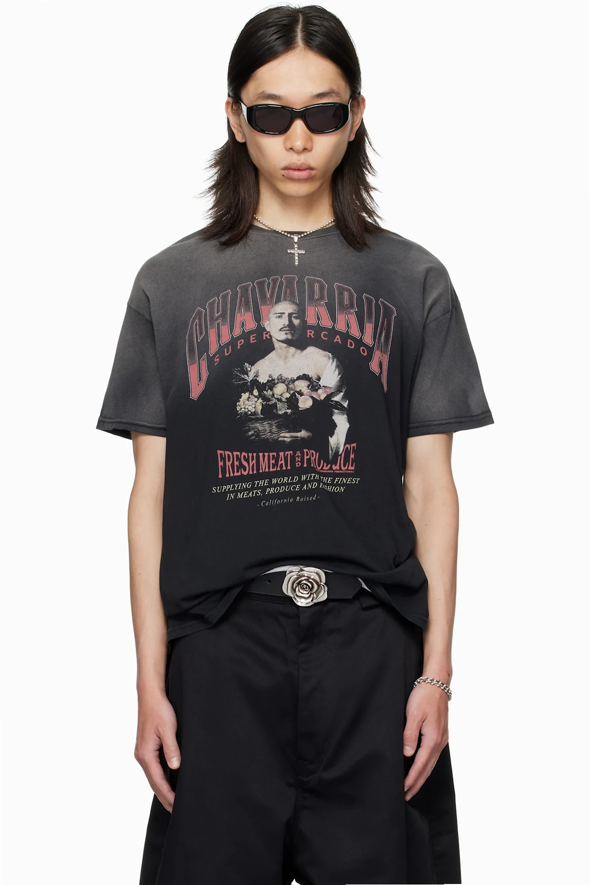 Black San Chachi Produce Easy T-shirt