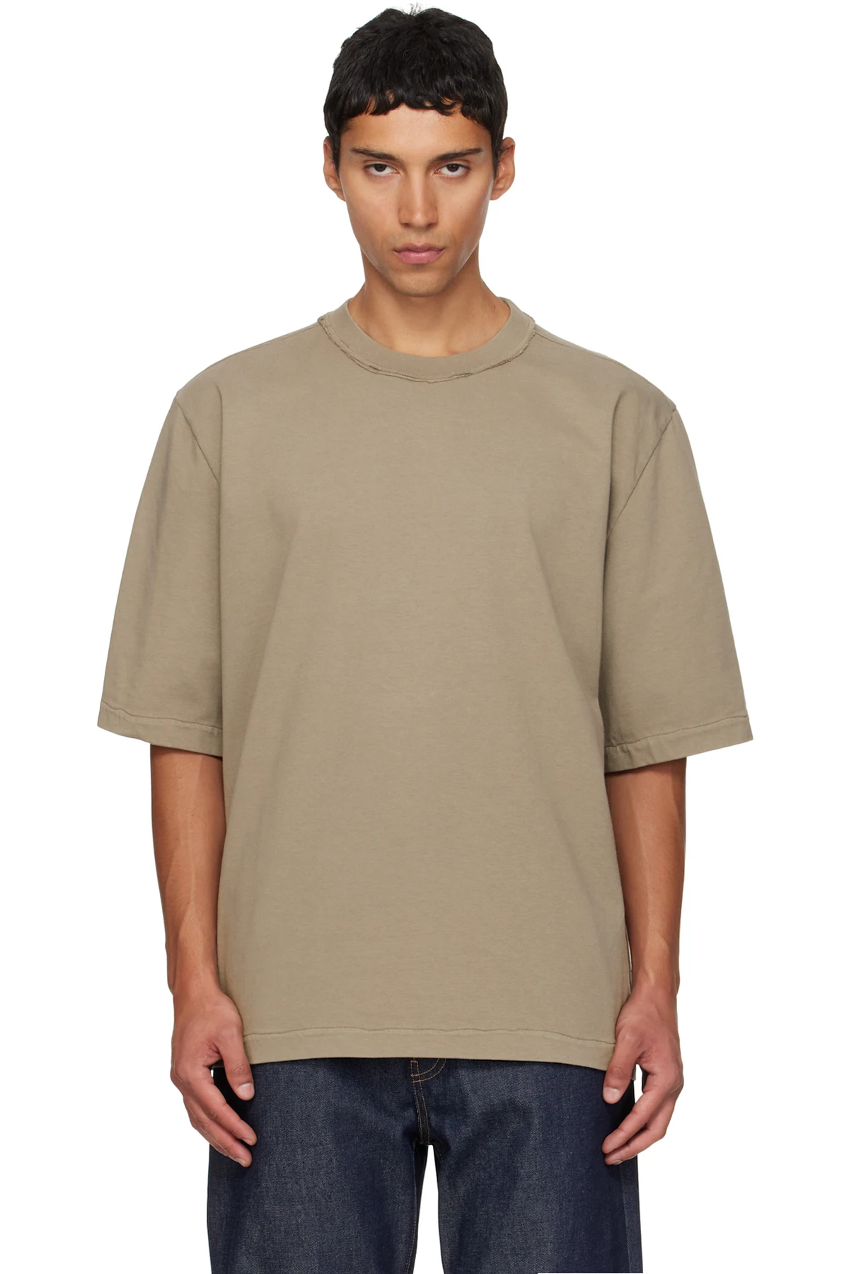 Taupe Big T-shirt