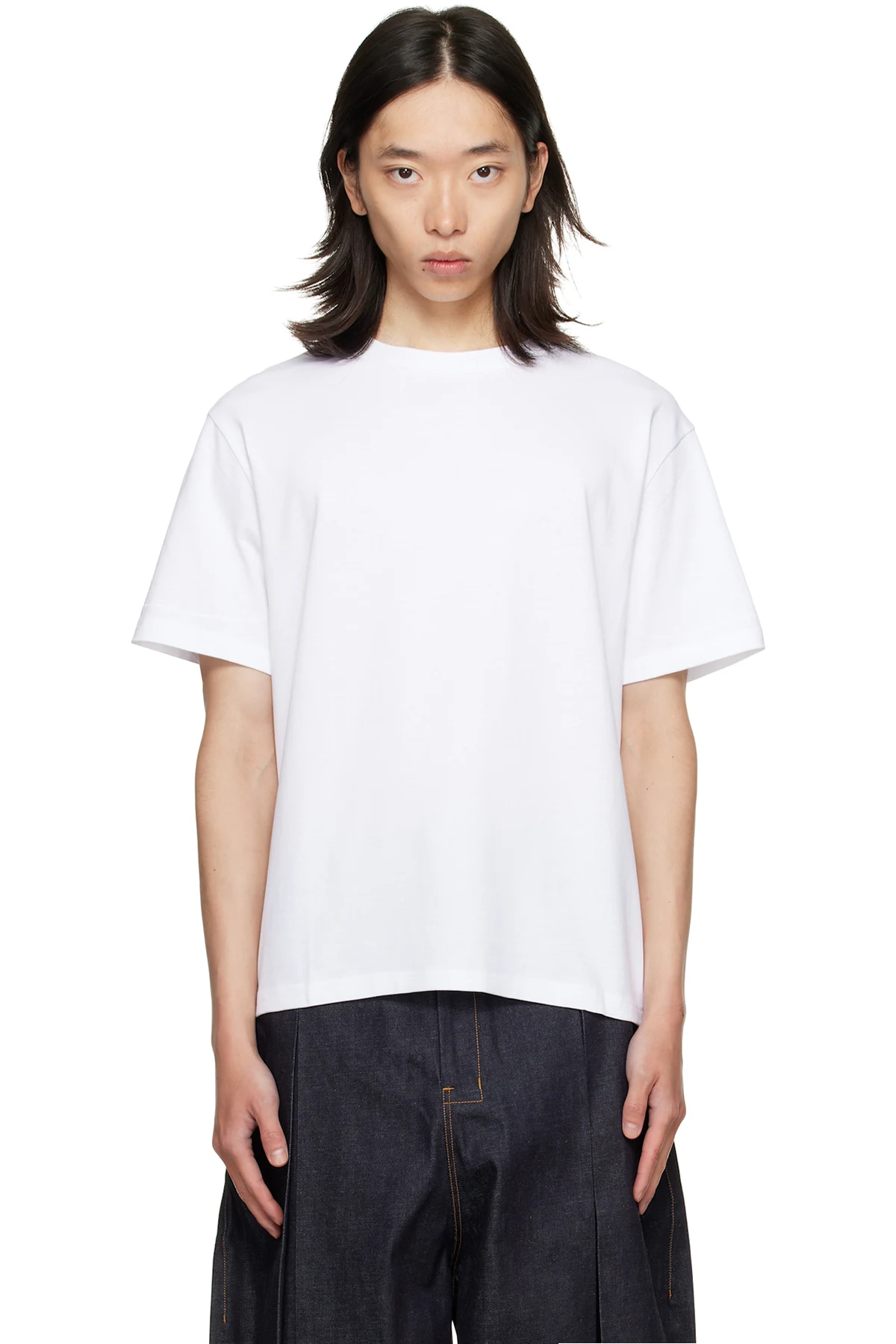 White Short Sleeve Lock T-shirt