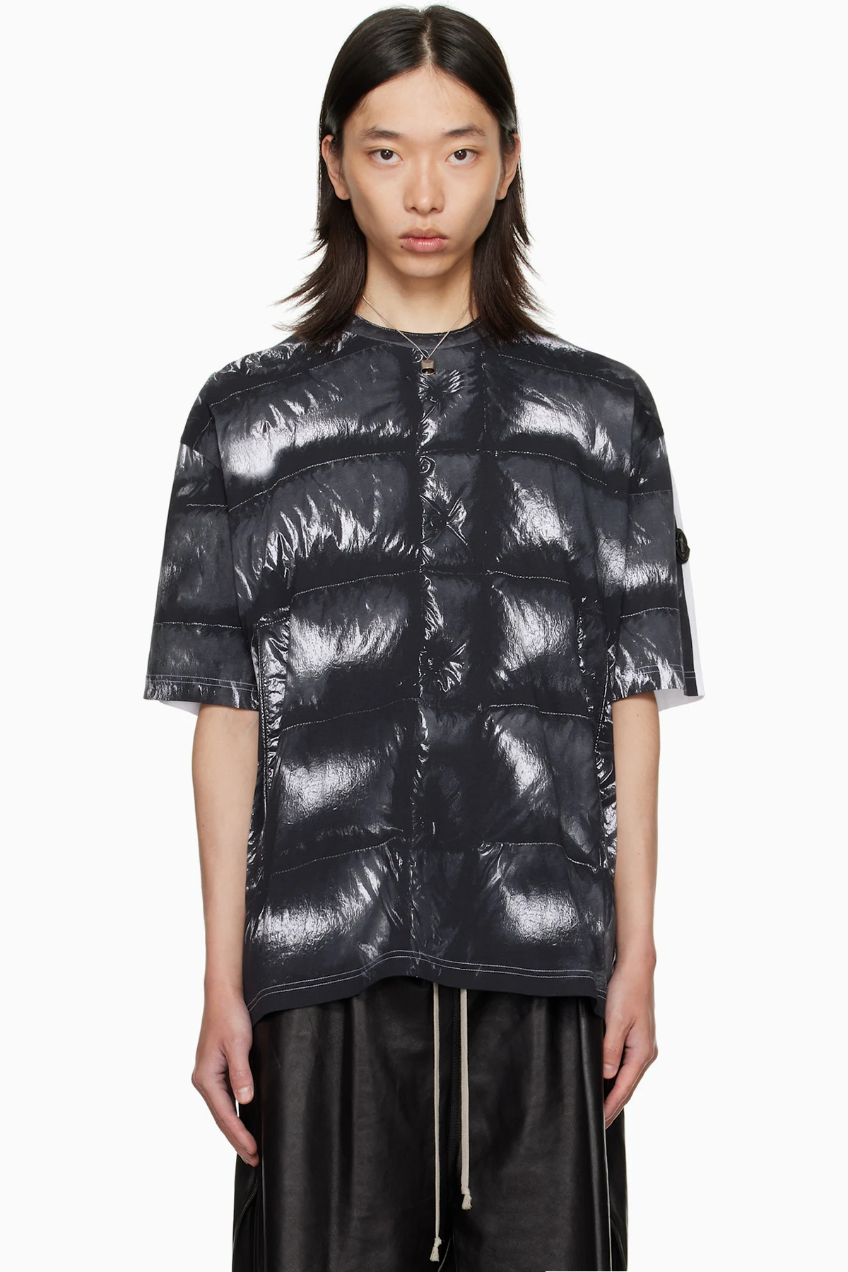 Moncler x A$AP Rocky Black & White Short Sleeve T-shirt