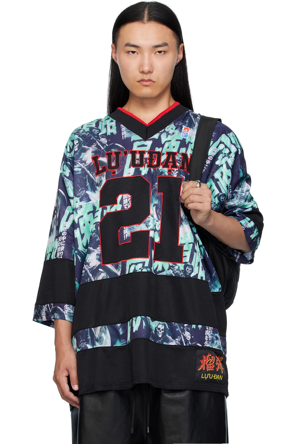 Multicolor Hockey L-D T-shirt