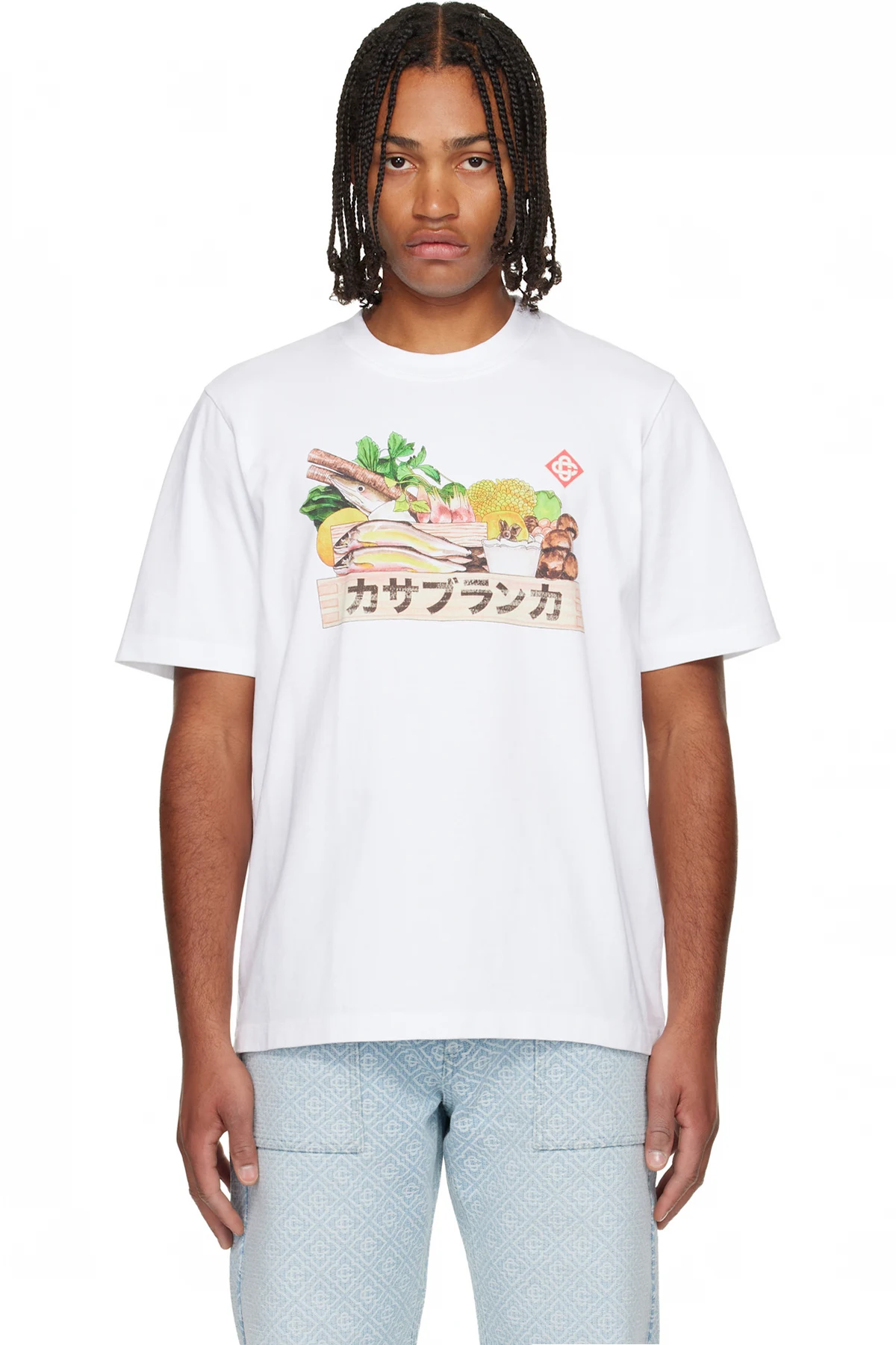 White Ingredients Short Sleeve T‑shirt