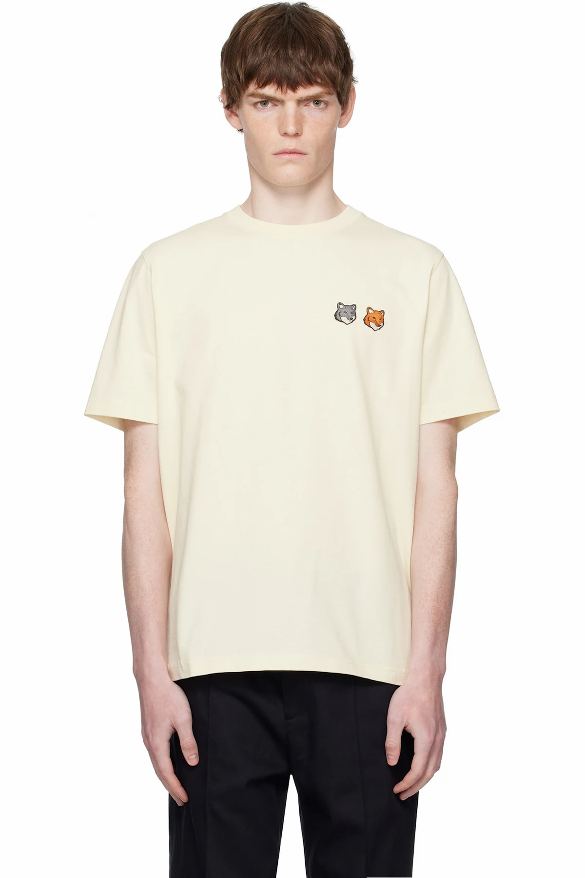 Off-White Double Bold Fox Head Comfort T-shirt