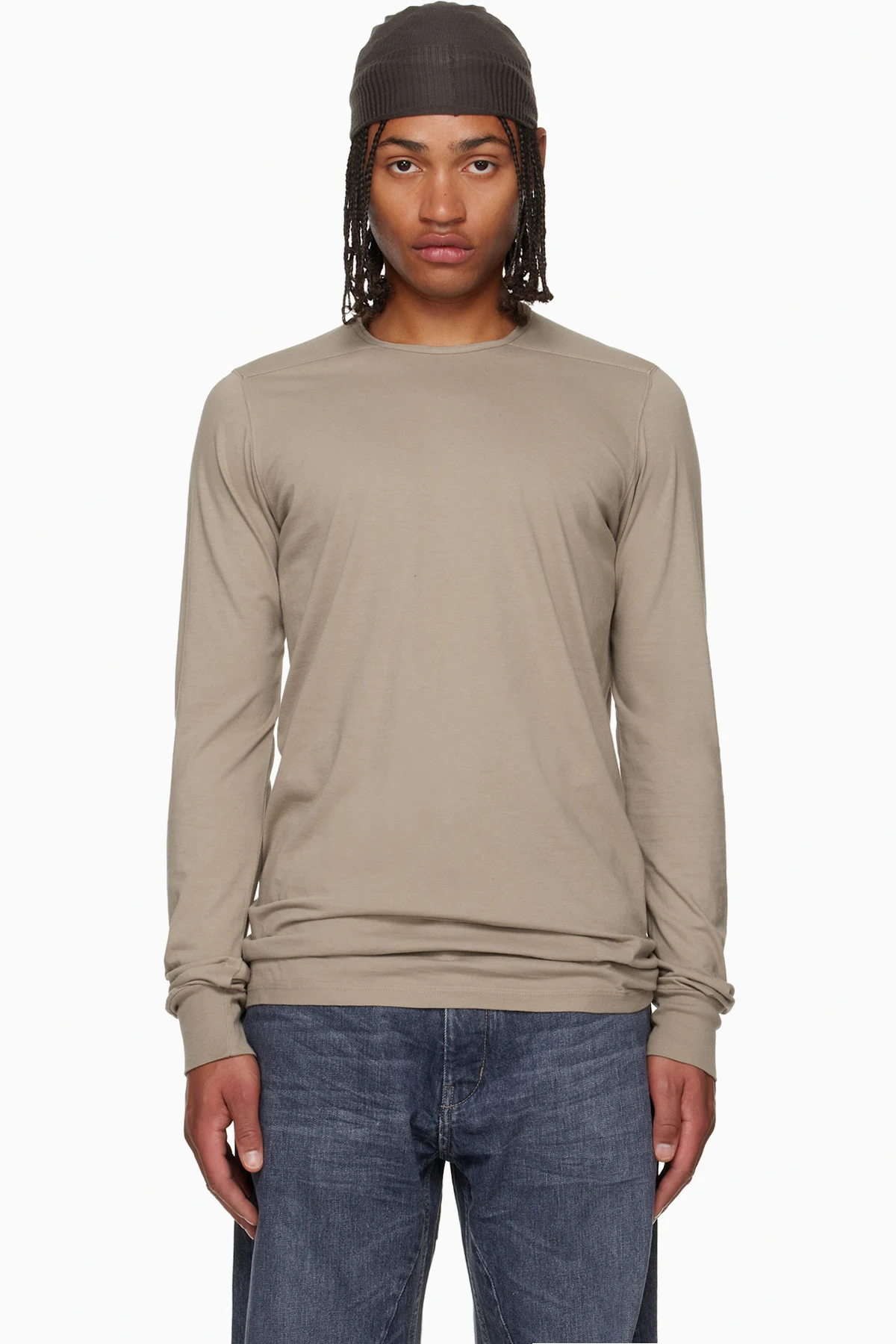 Taupe Concordians Level LS T-shirt