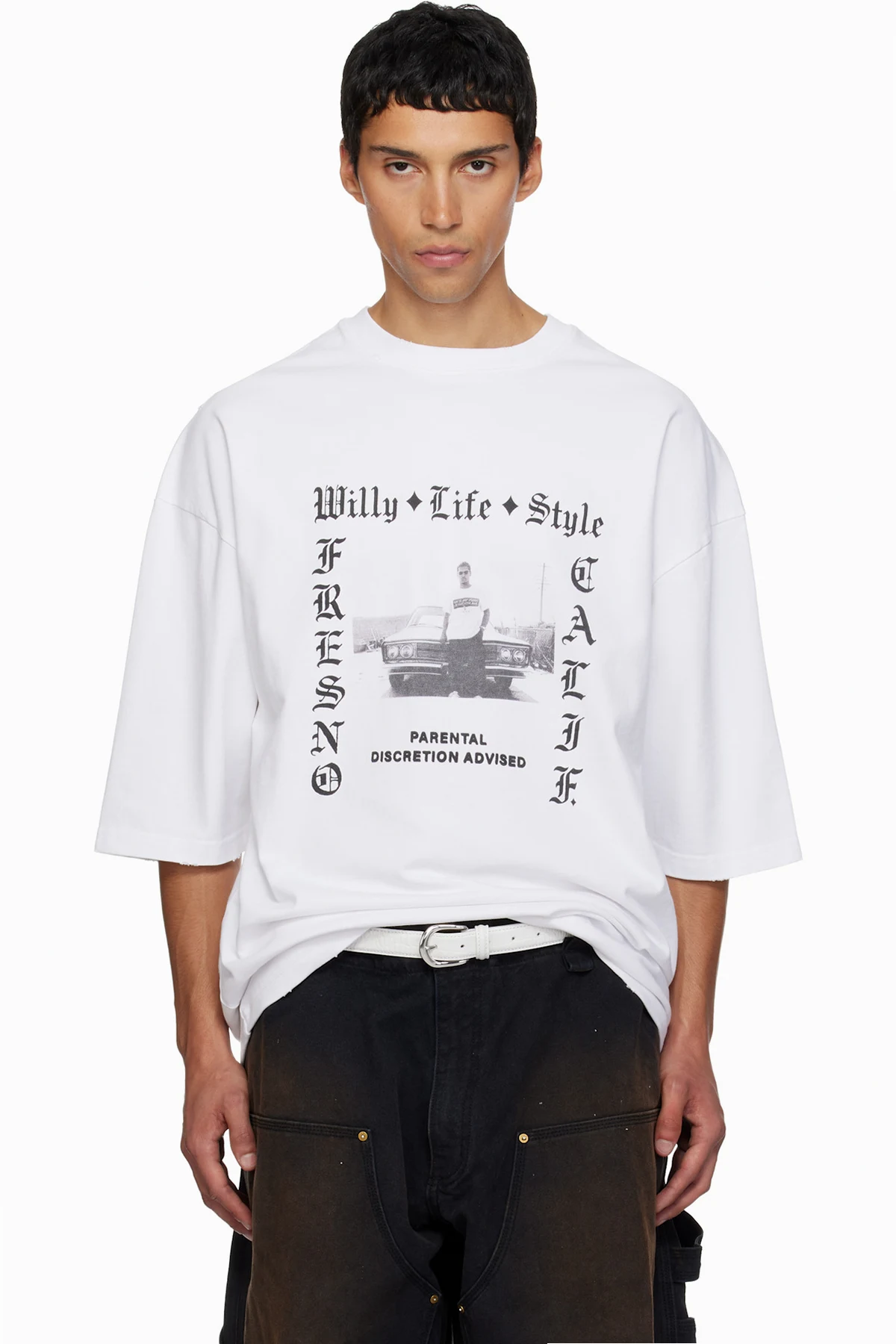 White 'Willy Life Style' Northsider T-shirt