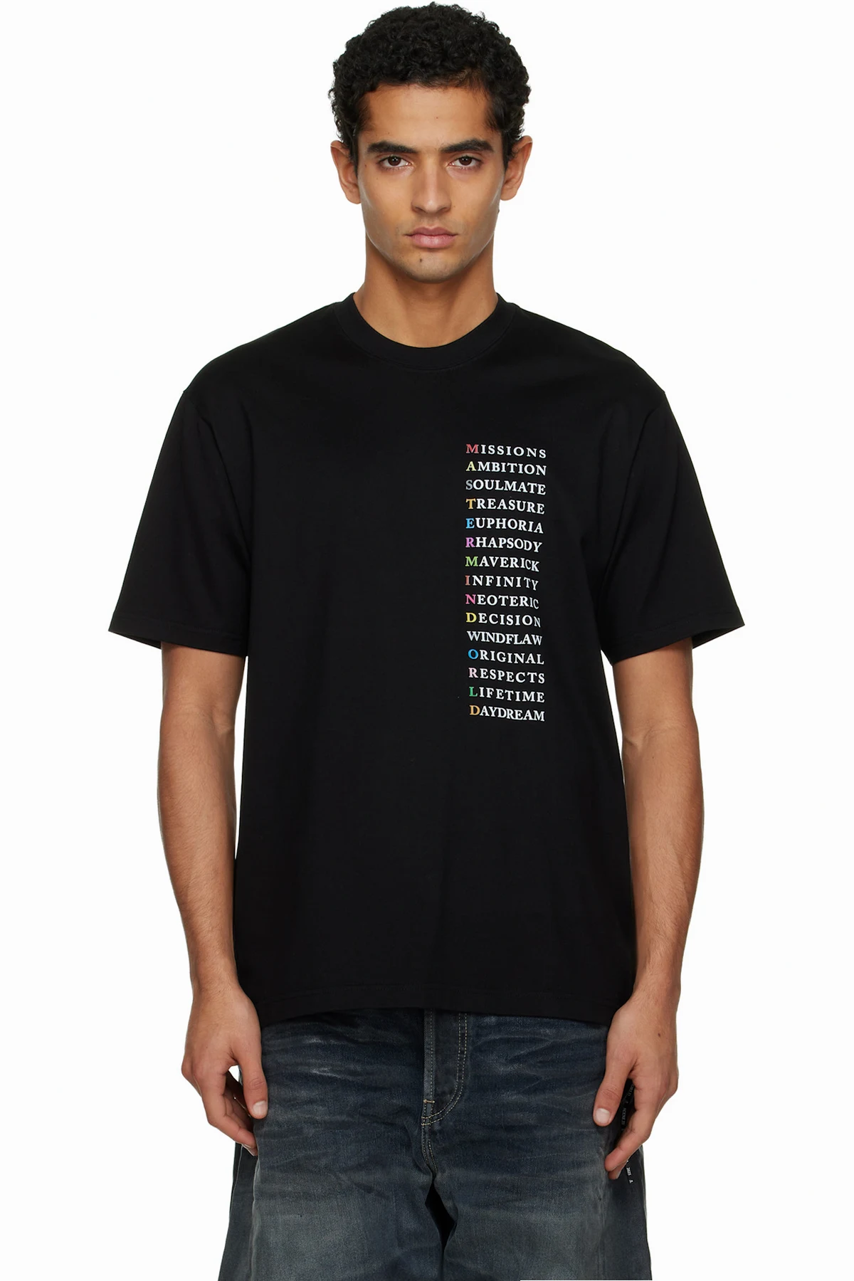 Black 'Mastermind World' Collection SS T-shirt