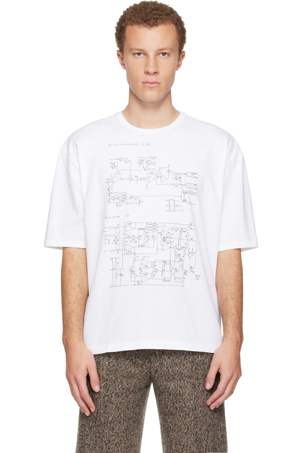 White UC2E4813-7 T-shirt