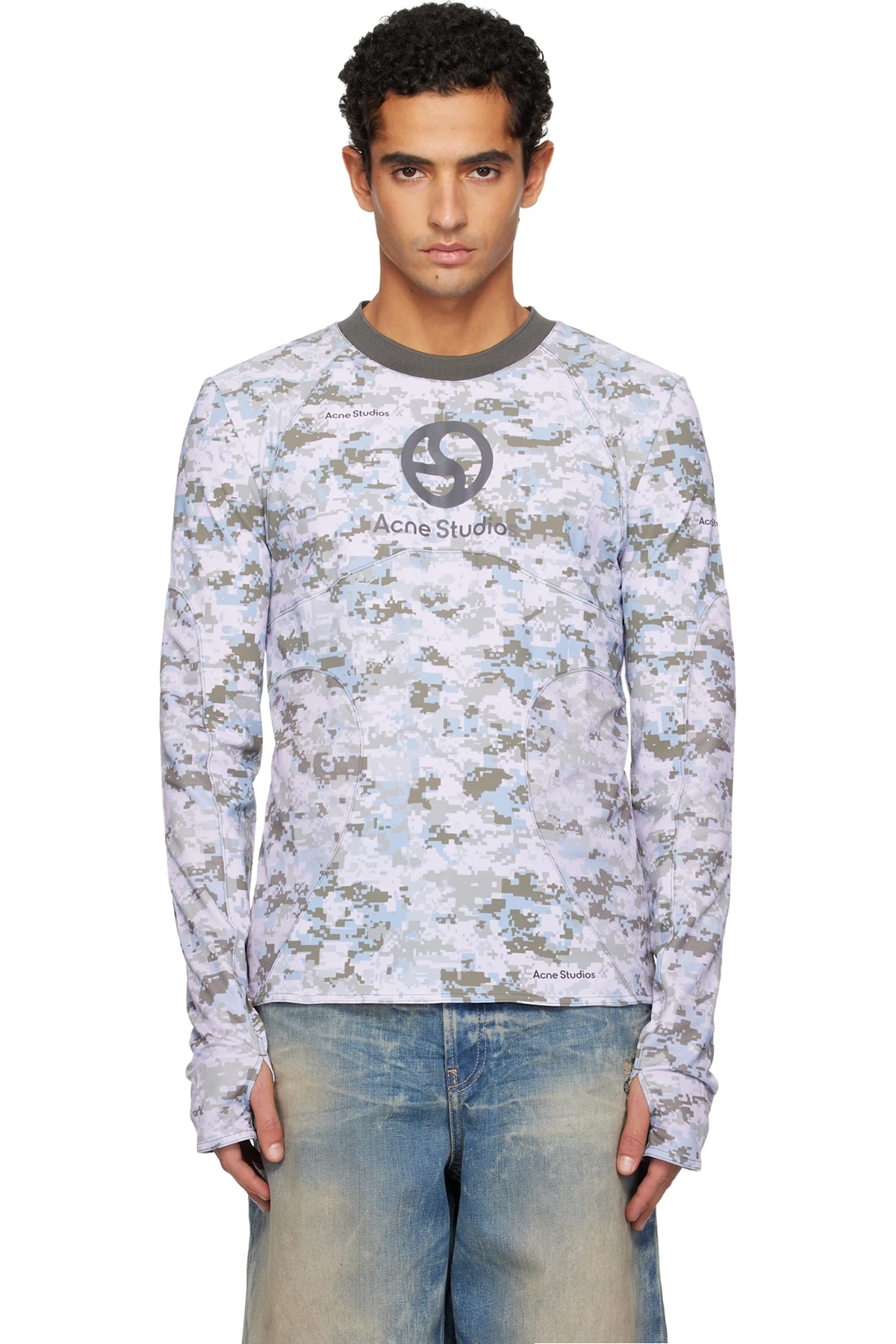 Gray Camouflage T-shirt