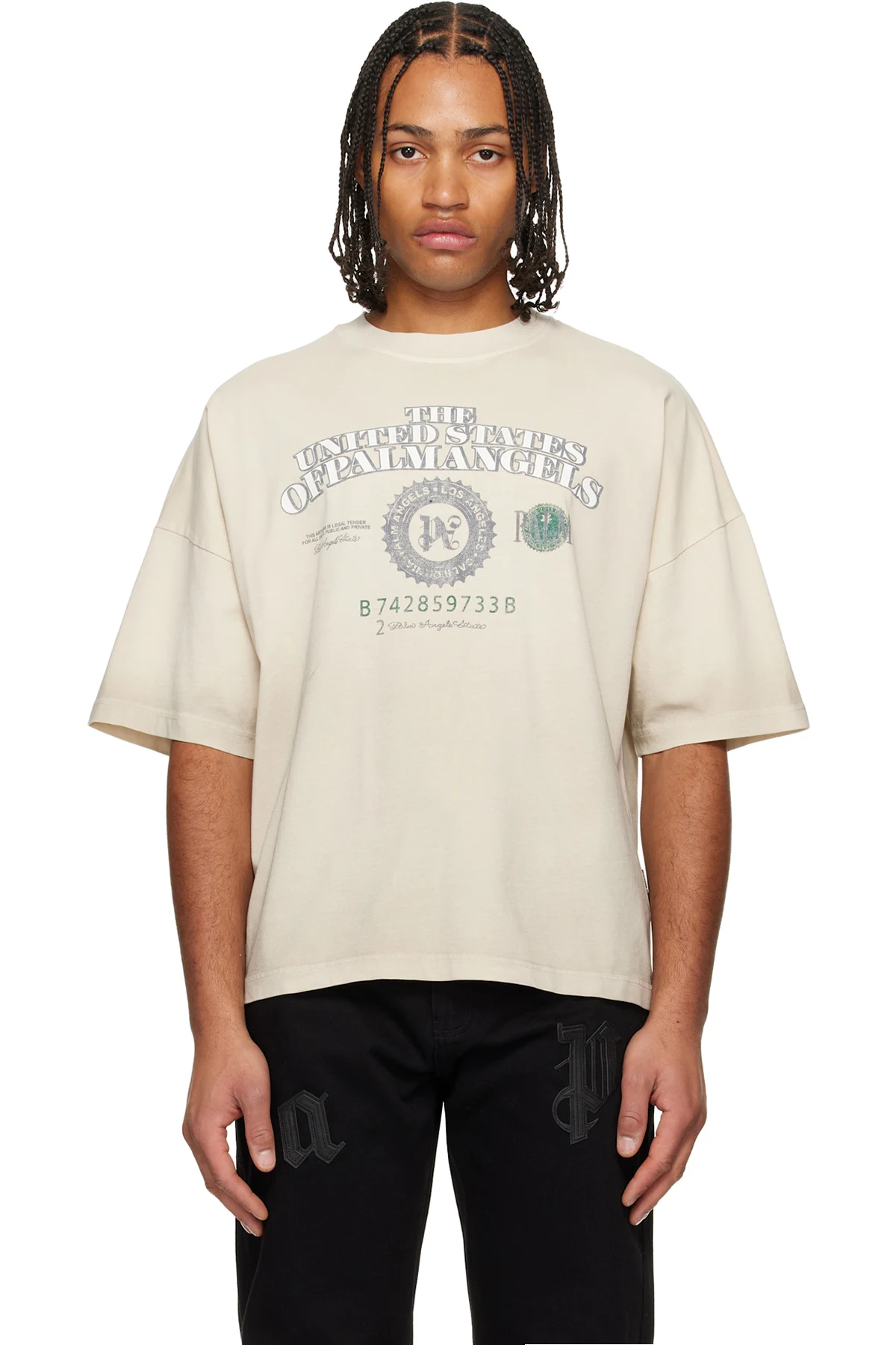 Off-White PA Dollar Loose T-shirt