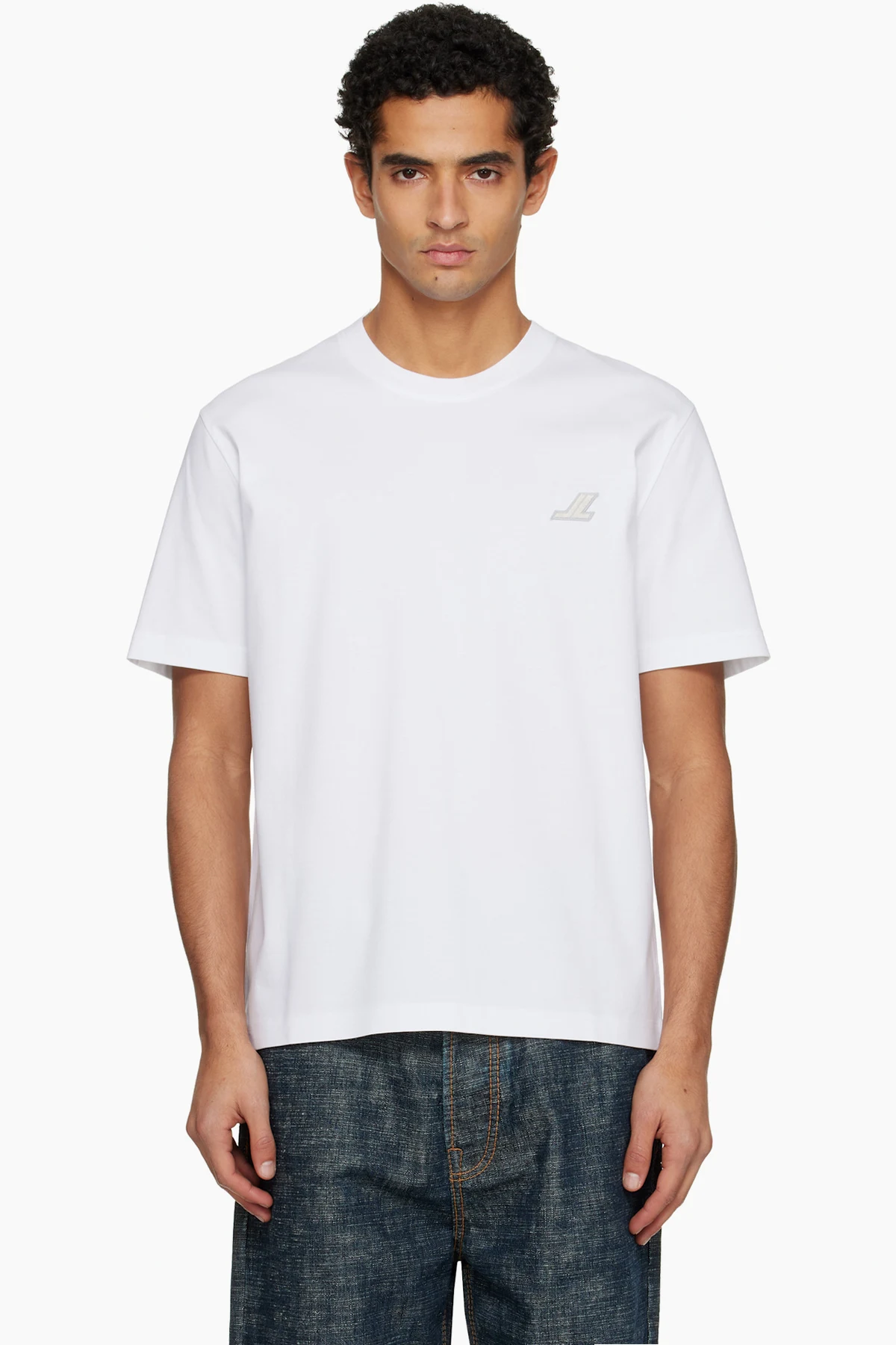 White JLA T-shirt