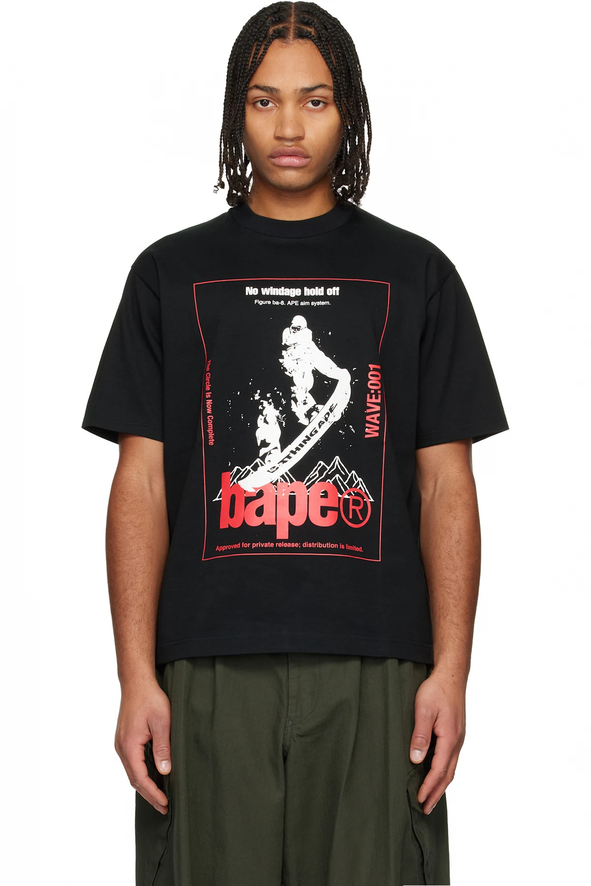 Black Kazuki Kuraishi Edition Skate Relaxed Fit T-shirt