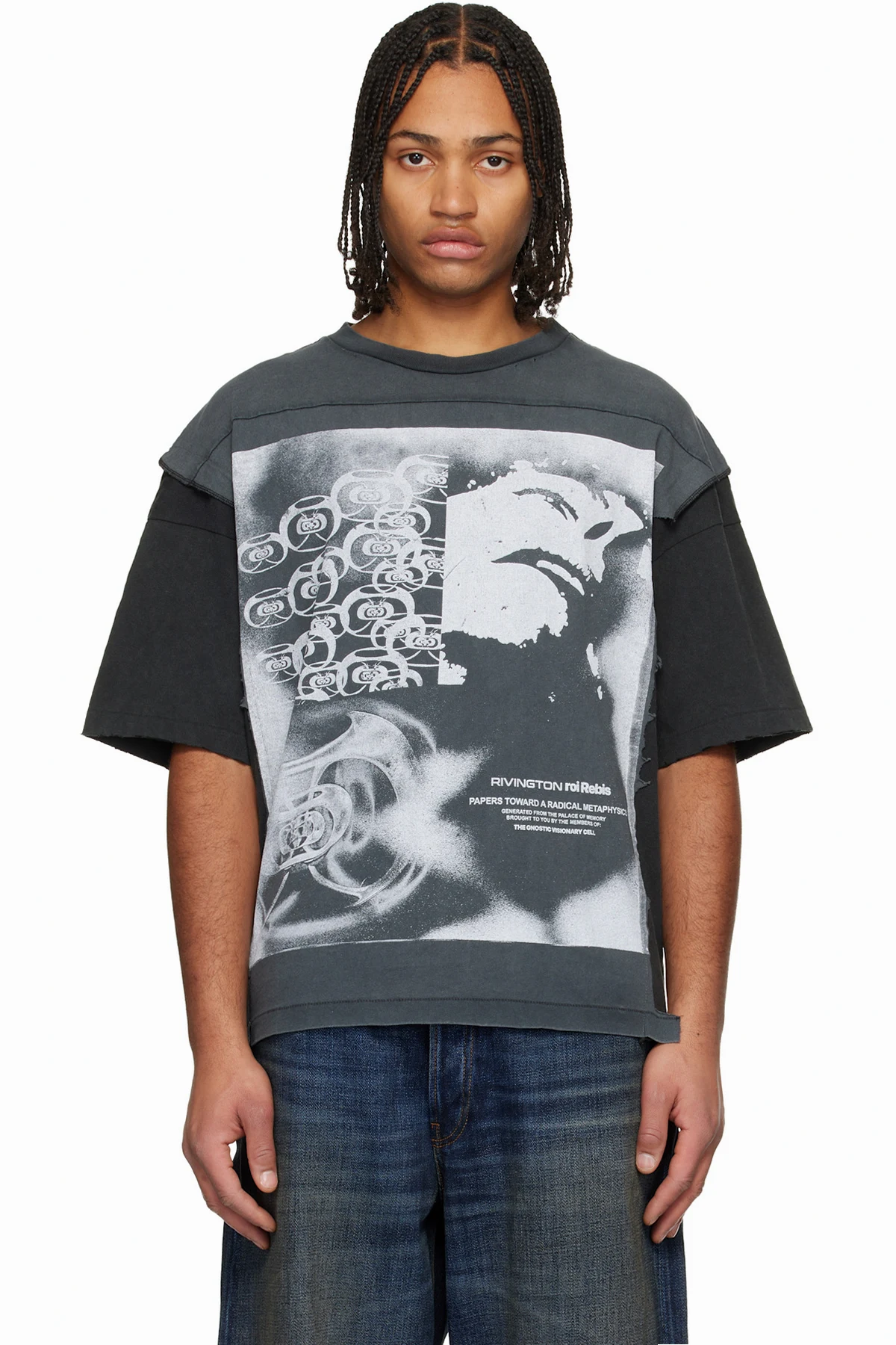 Black Meta Quad T-shirt