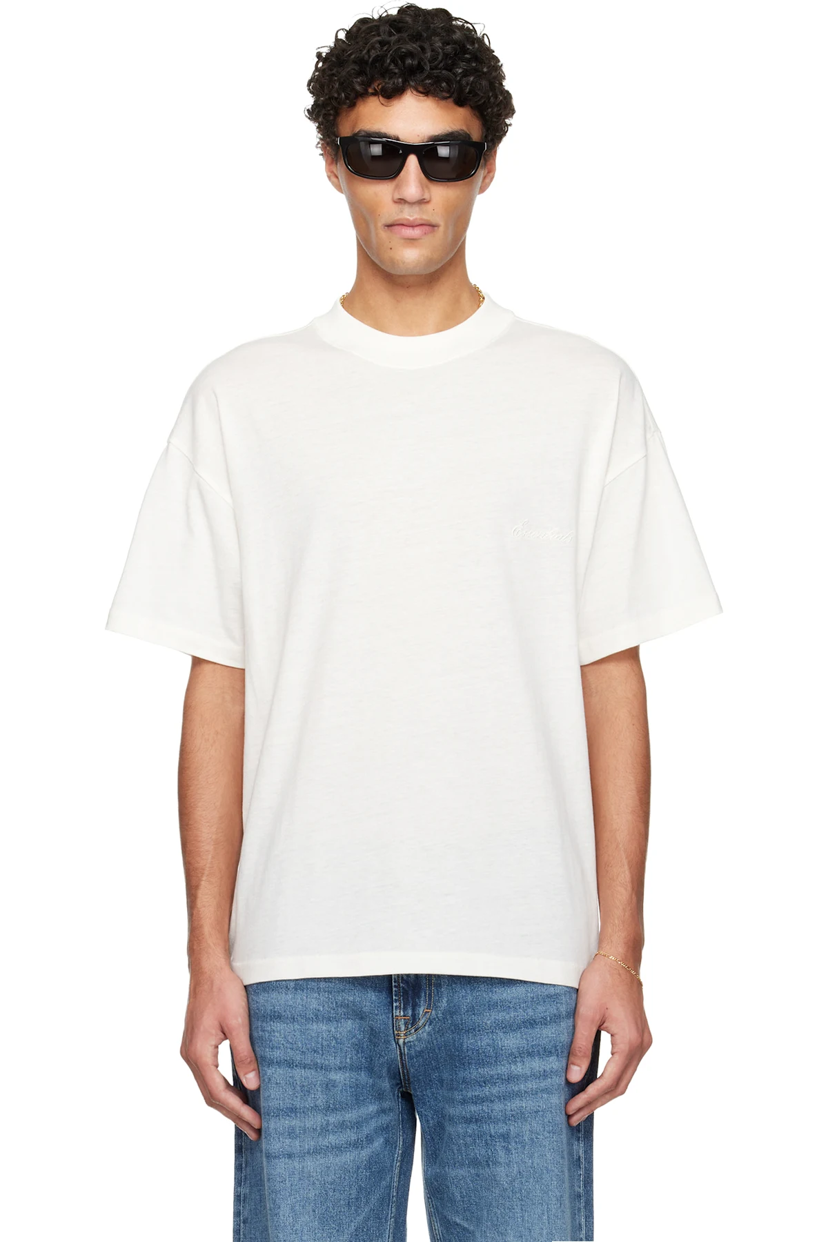 Off-White Holiday Embroidered Essential T-shirt