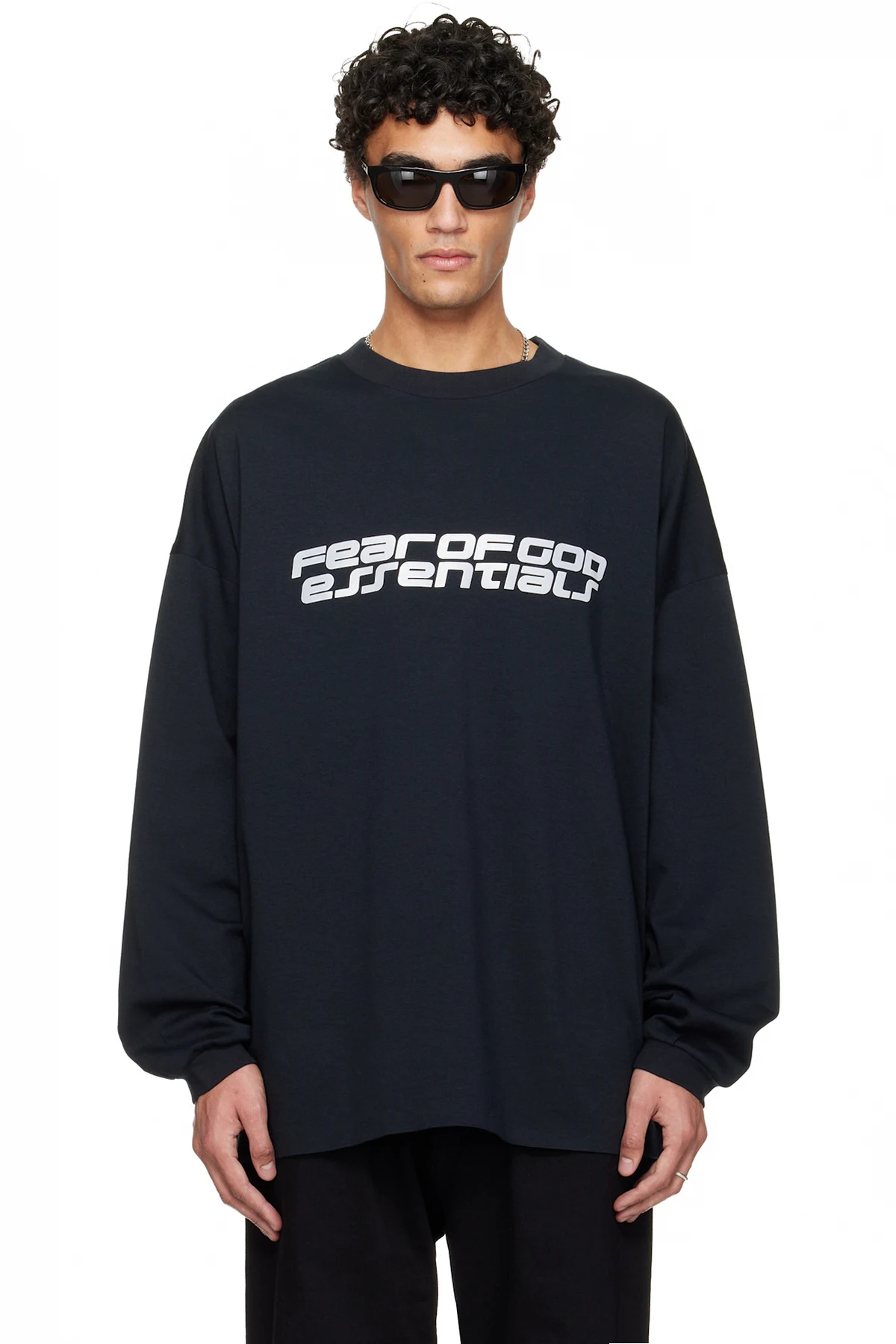 Black Holiday Ponte 90s Long Sleeve T-shirt