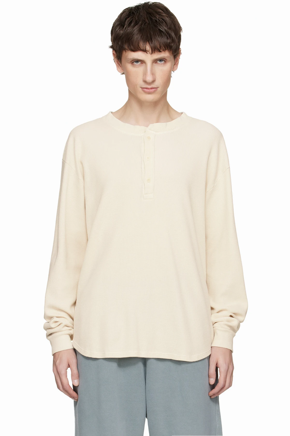 Off-White Baseball Hem Henley