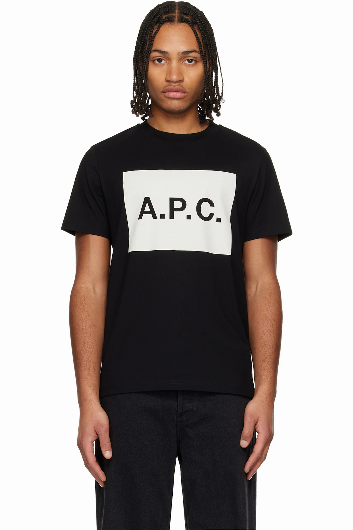Black Cotton T-shirt