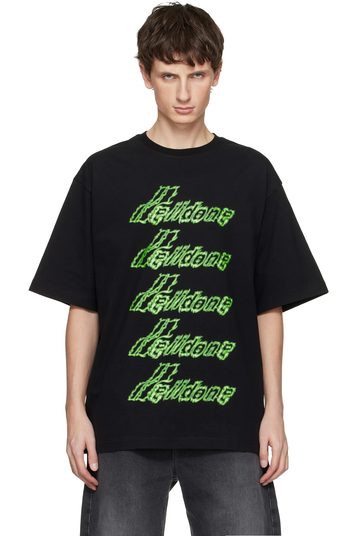 Black Multi-Logo T-shirt