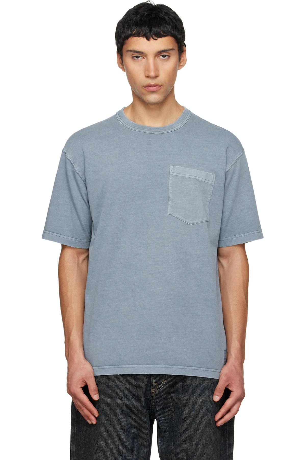 Blue S/S Torion Pocket T-shirt