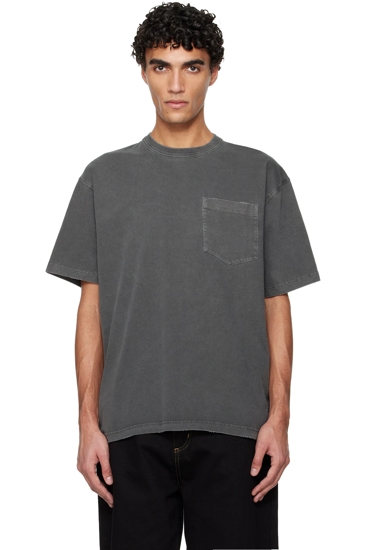 Gray Torion Pocket T-Shirt