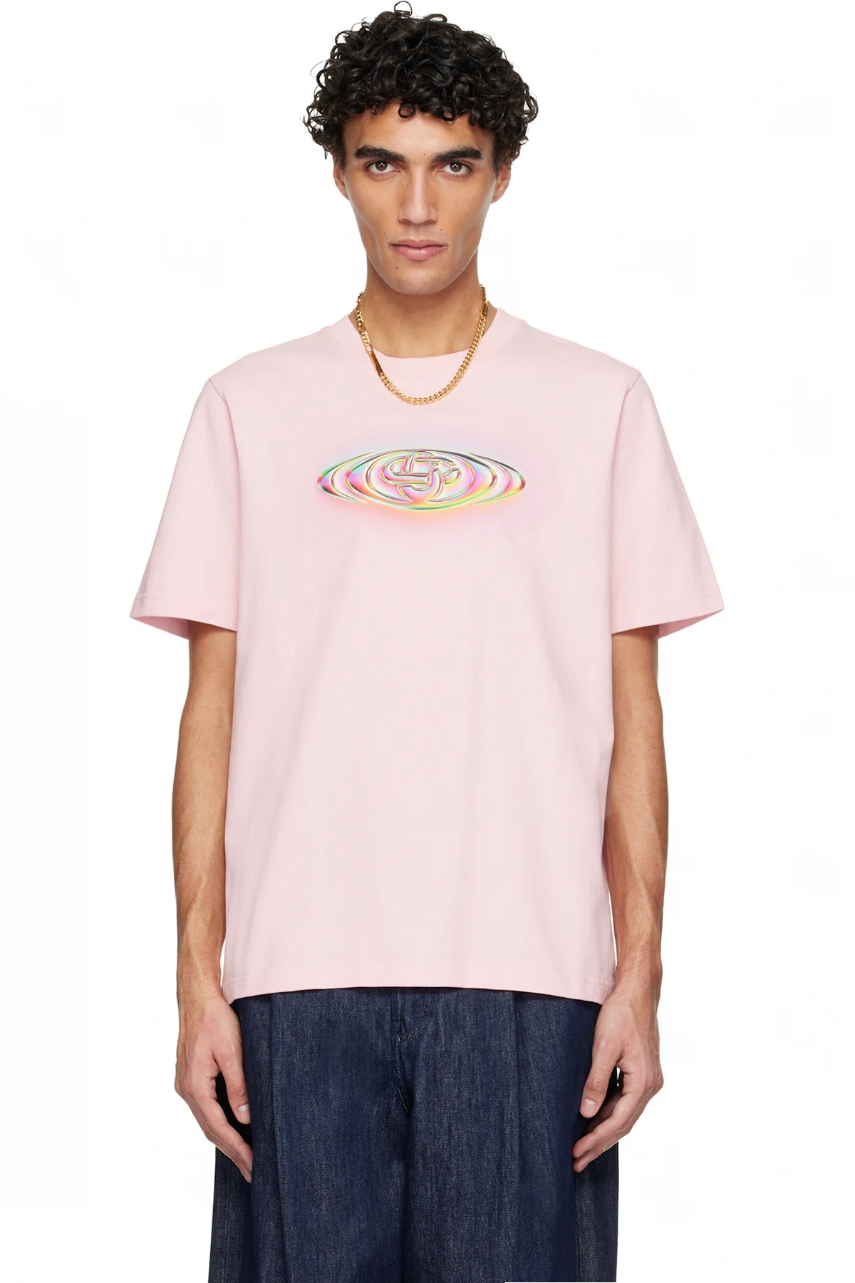 Pink Glass Logo Classic T-shirt