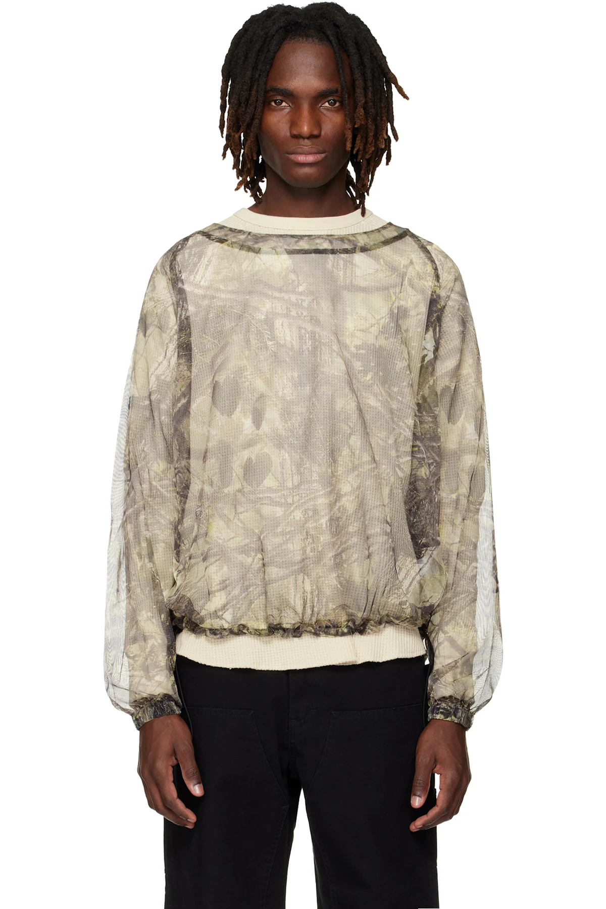 Khaki Bush Crew Neck T-shirt