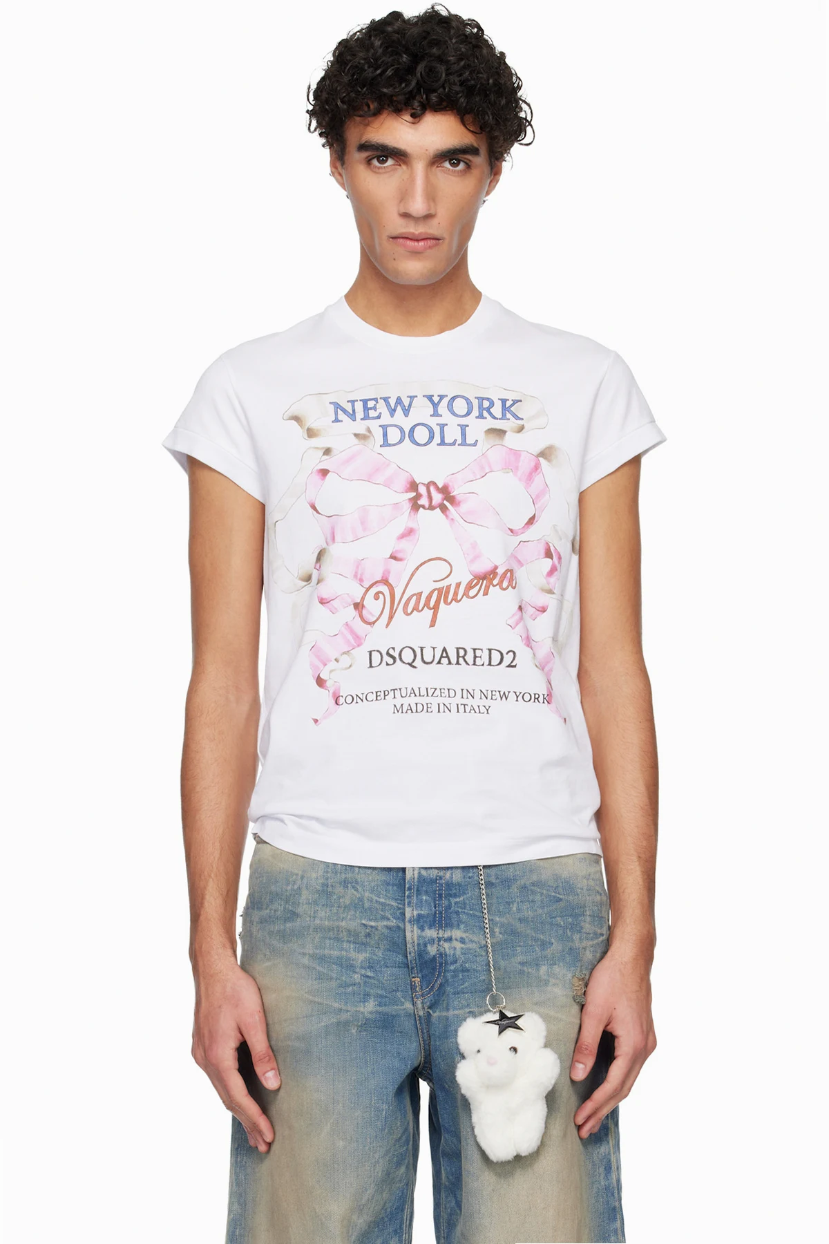 White Vaquera Edition Cup Sleeves T-shirt