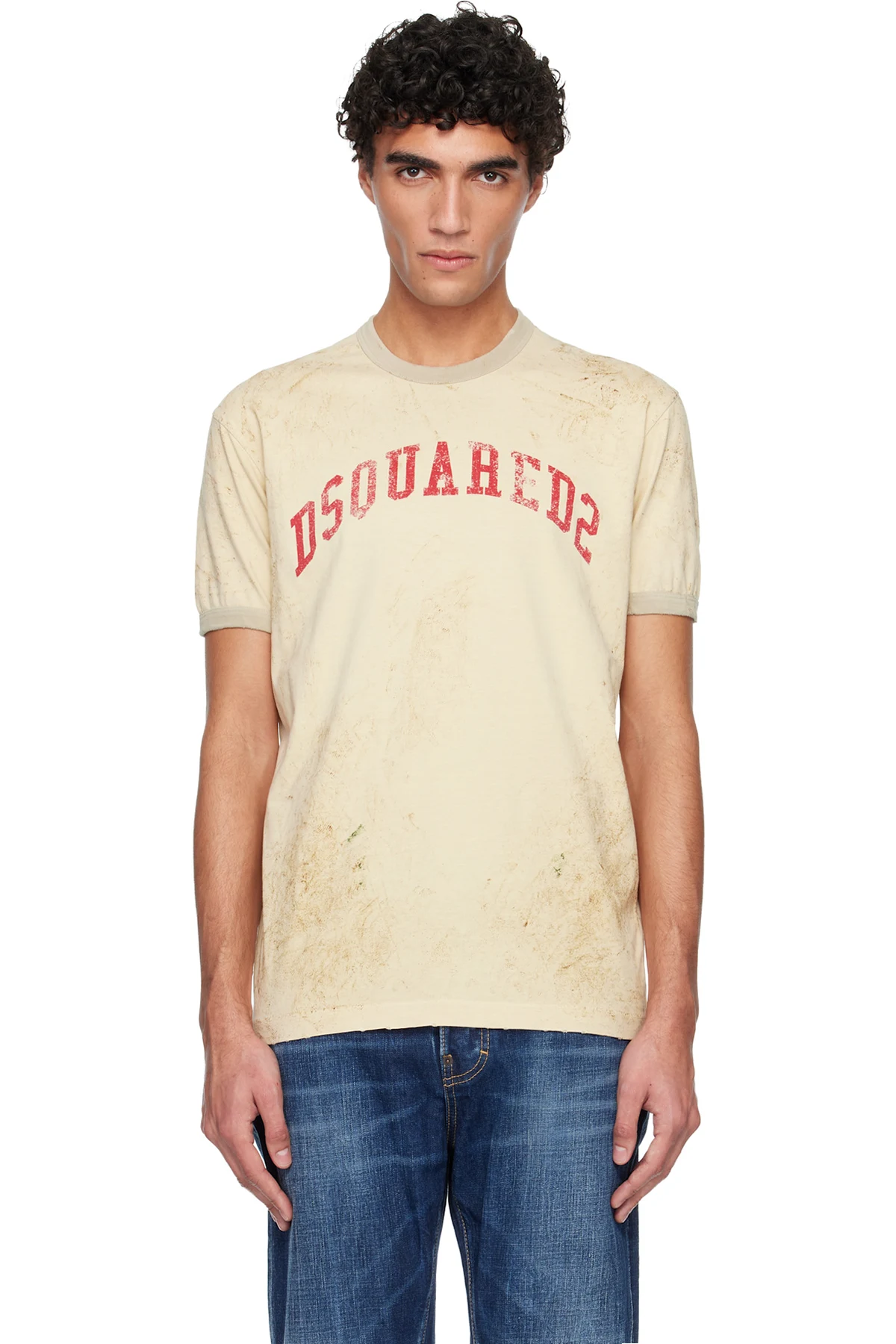 Beige Cool Fit T-shirt